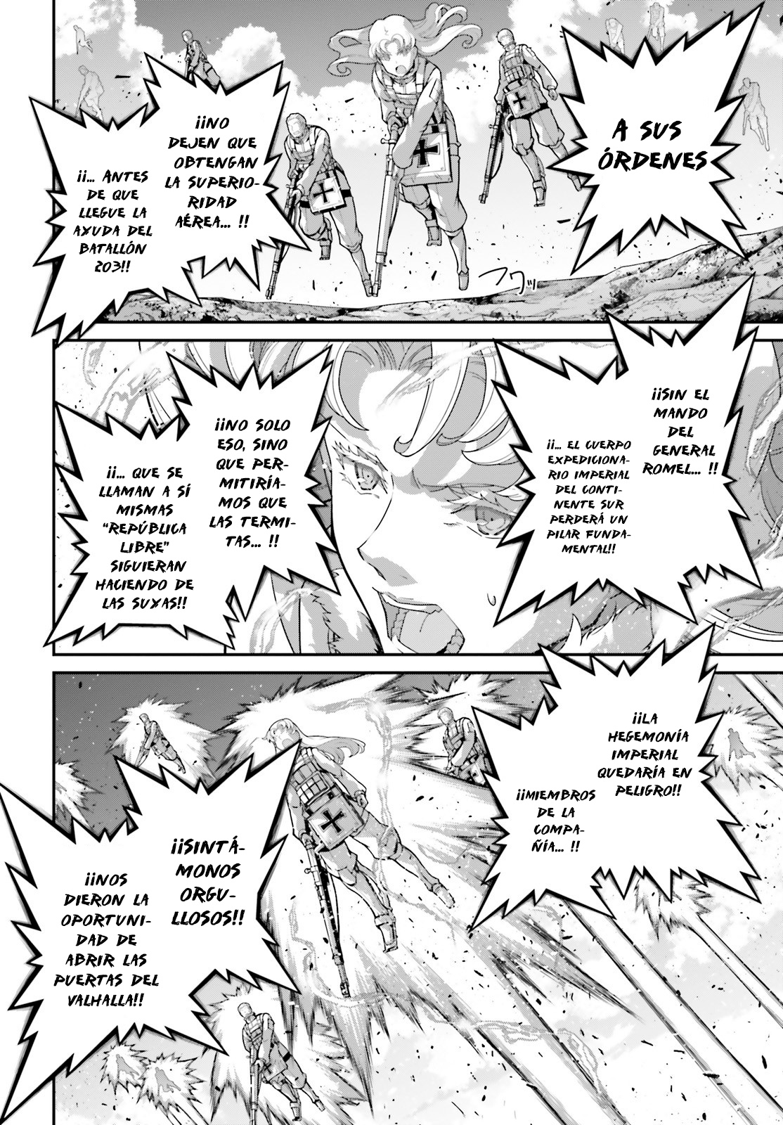 Youjo Senki Capitulo 62: La Campaña del Sur II página 34