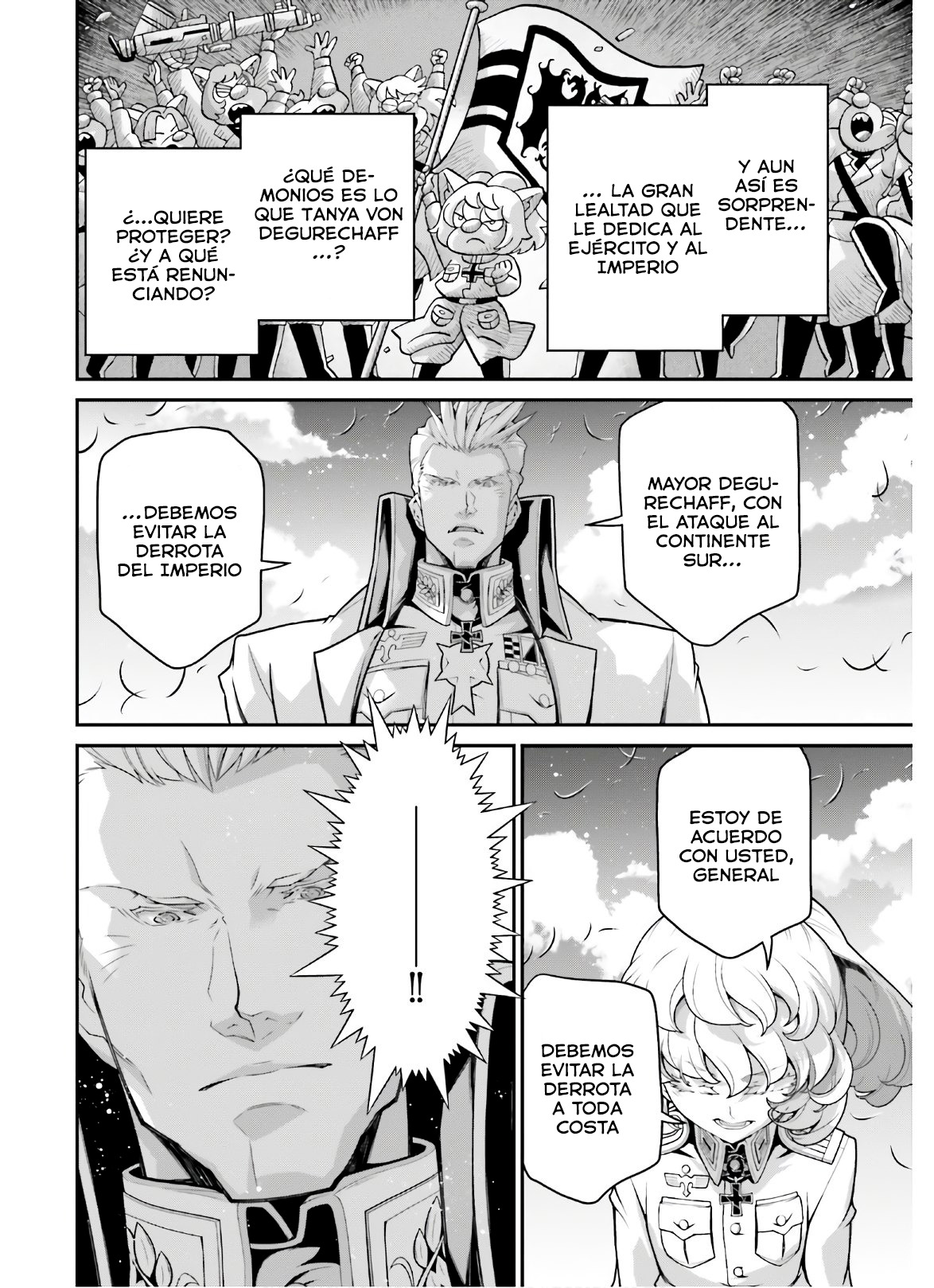 Youjo Senki Capitulo 63: La Campaña del Sur III página 34