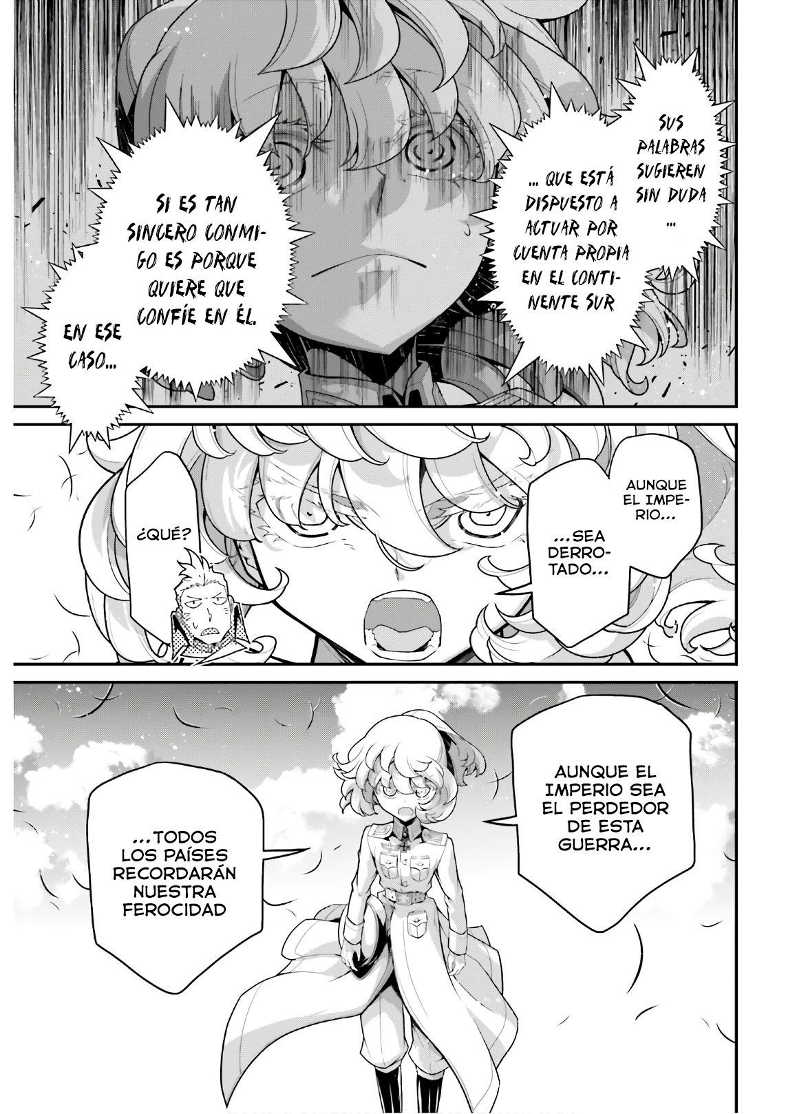 Youjo Senki Capitulo 63: La Campaña del Sur III página 37