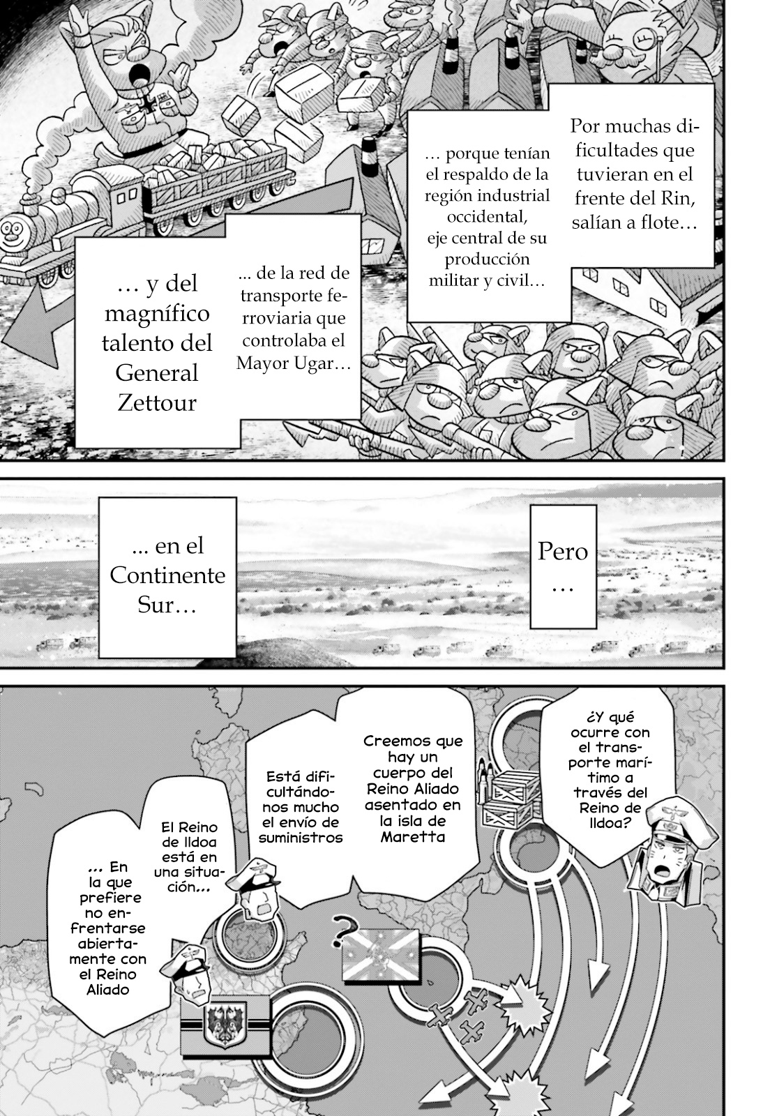 Youjo Senki Capitulo 64: La Campaña de Sur IV página 10