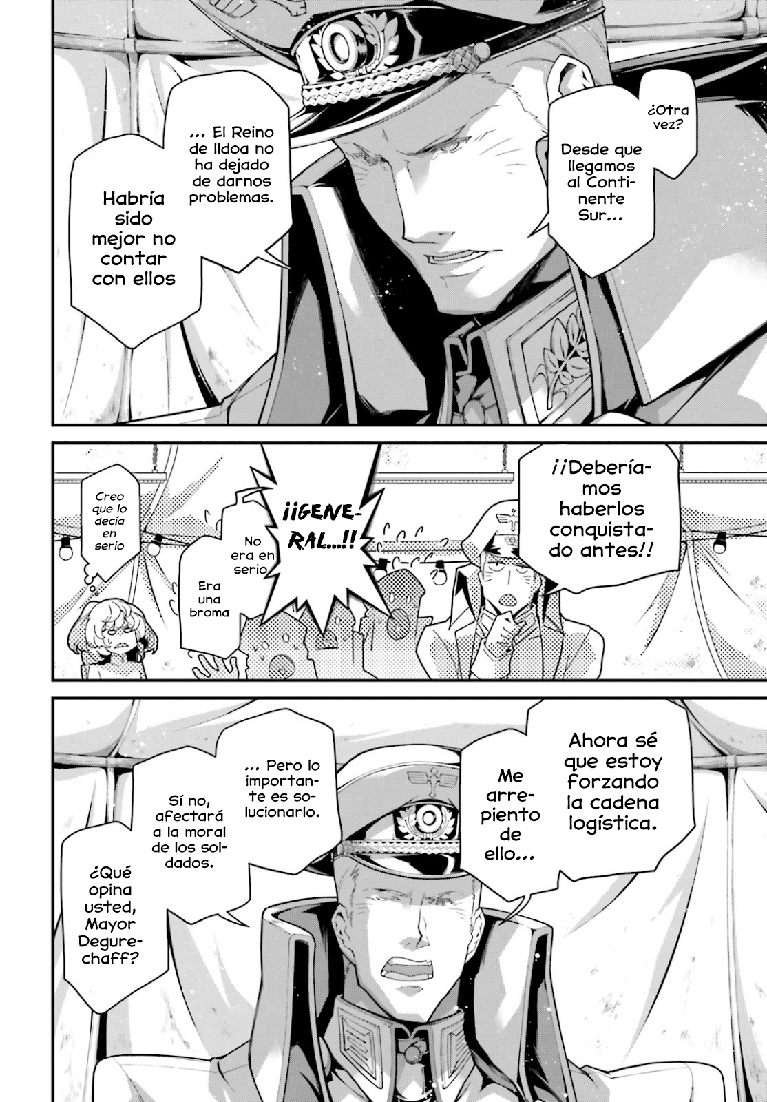 Youjo Senki Capitulo 64: La Campaña de Sur IV página 11
