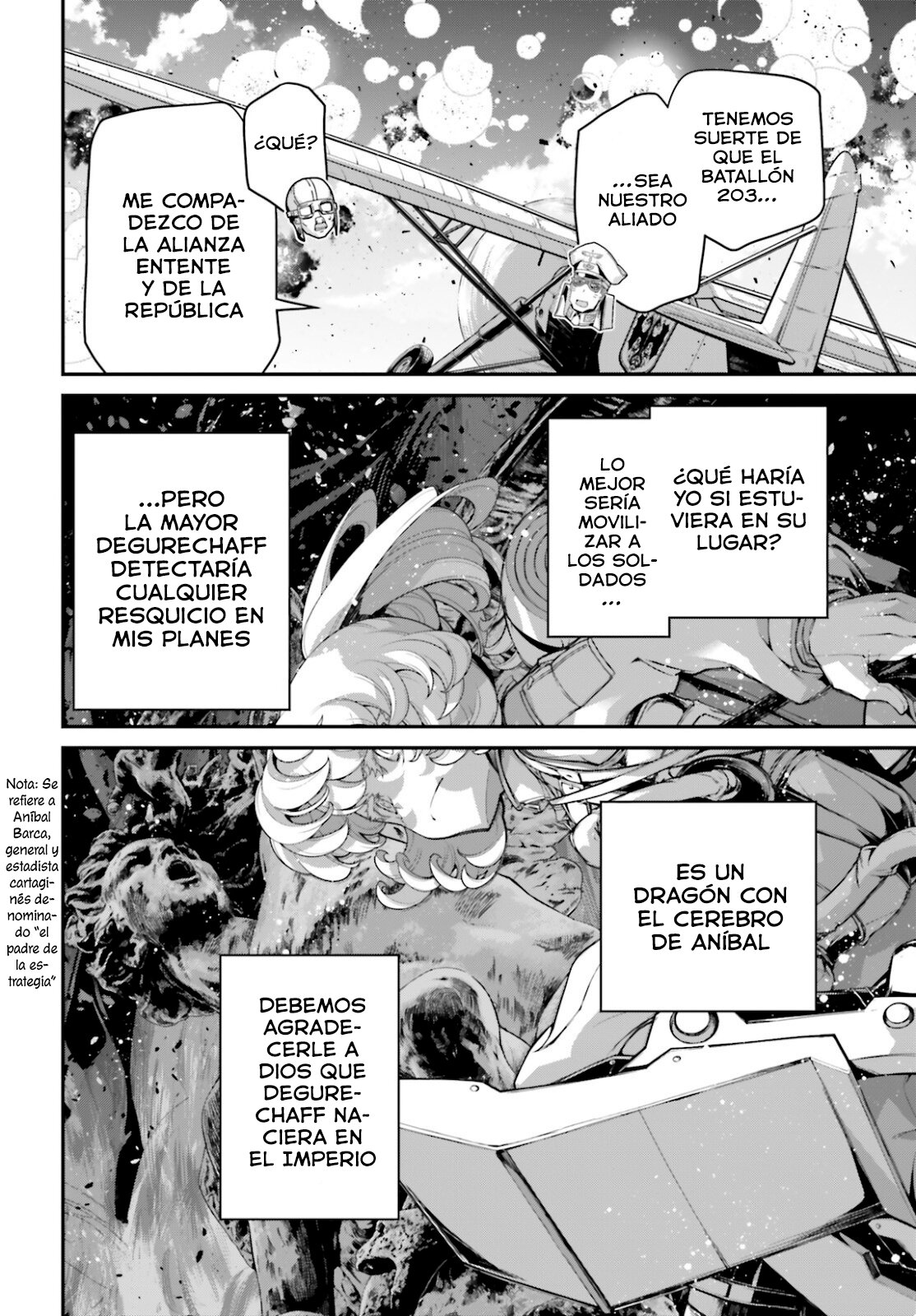 Youjo Senki Capitulo 65: La Campaña del Sur V página 14