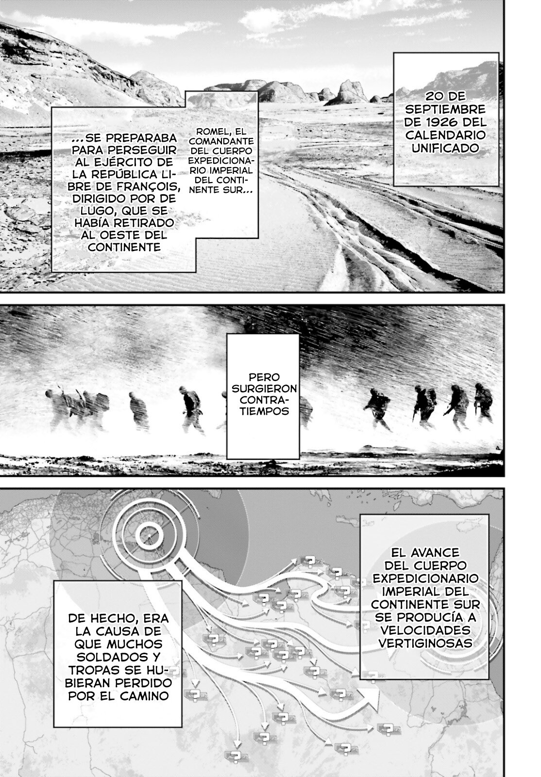Youjo Senki Capitulo 65: La Campaña del Sur V página 7