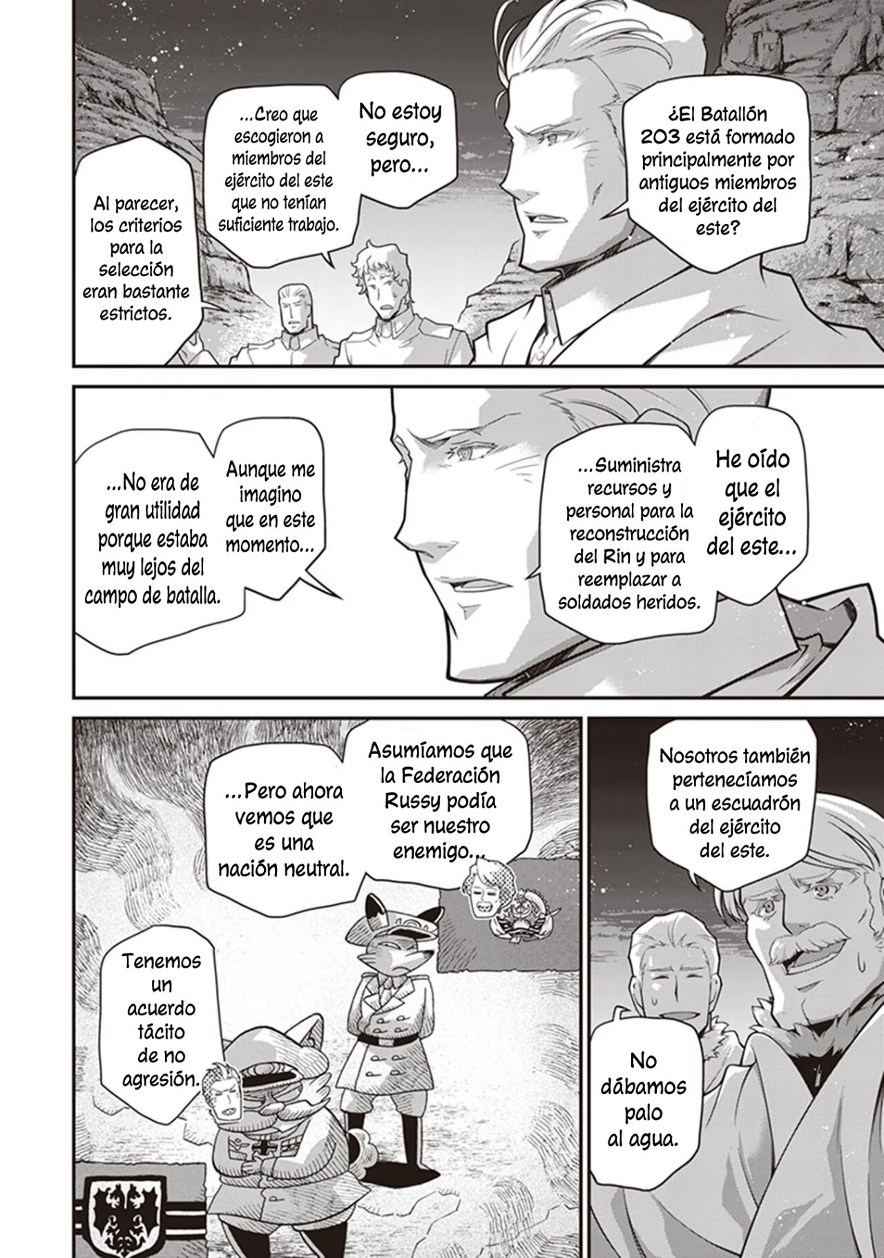Youjo Senki Capitulo 66: La Campaña del Sur VI página 12