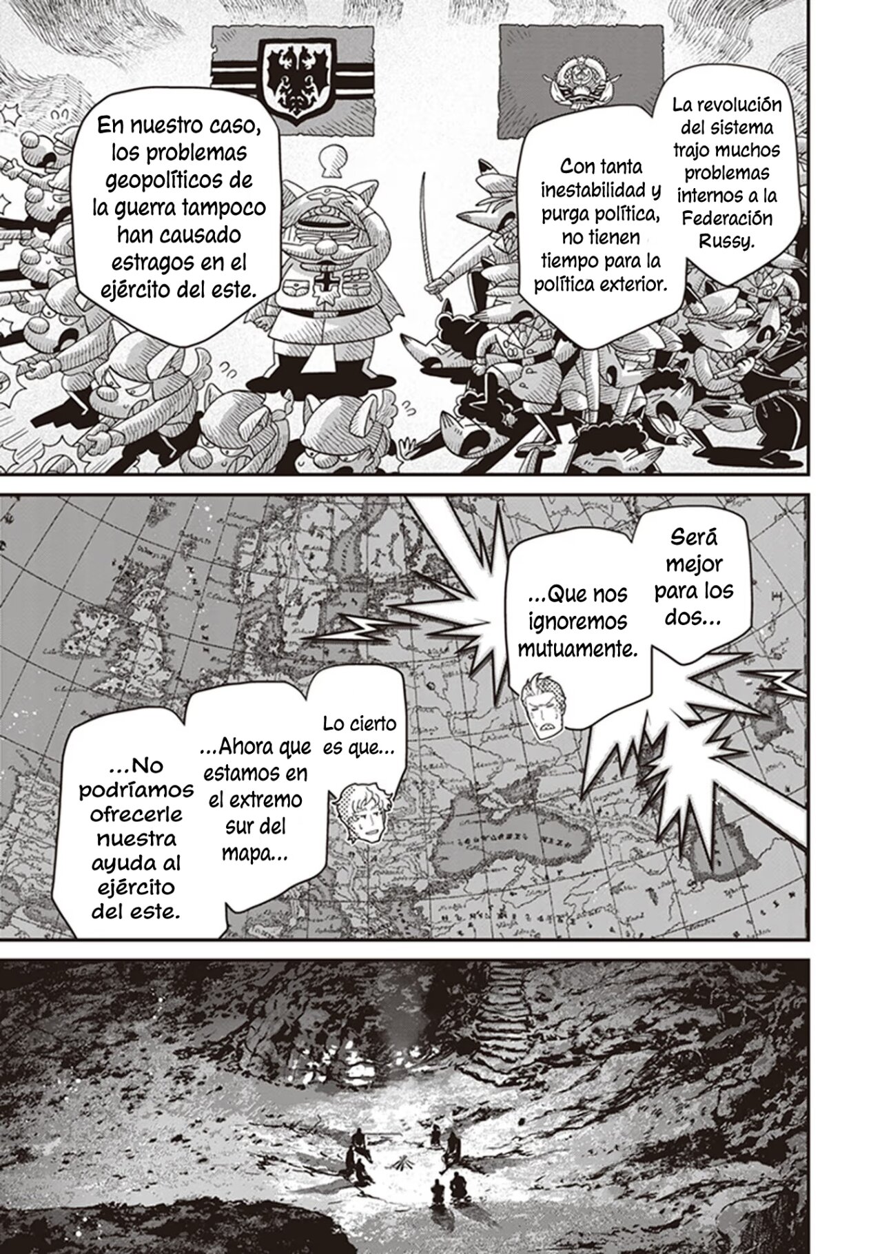 Youjo Senki Capitulo 66: La Campaña del Sur VI página 13