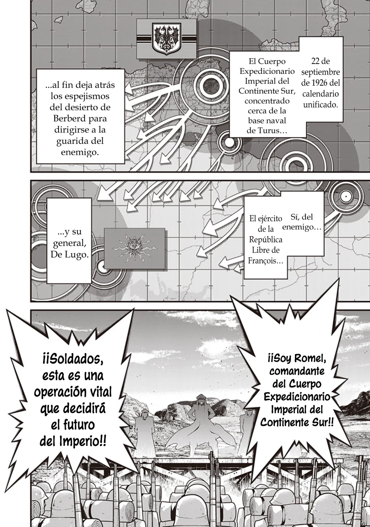 Youjo Senki Capitulo 66: La Campaña del Sur VI página 26
