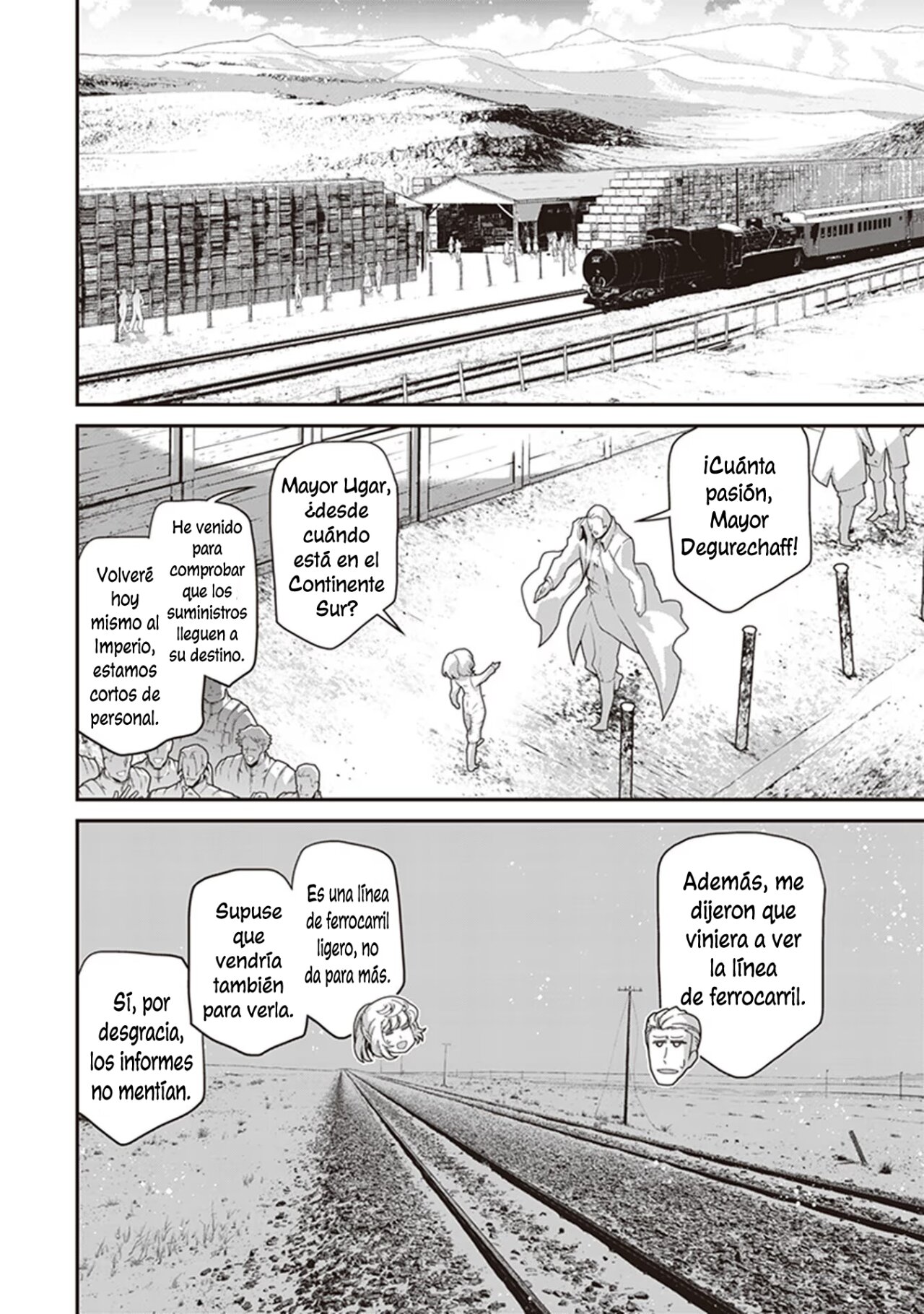 Youjo Senki Capitulo 66: La Campaña del Sur VI página 30