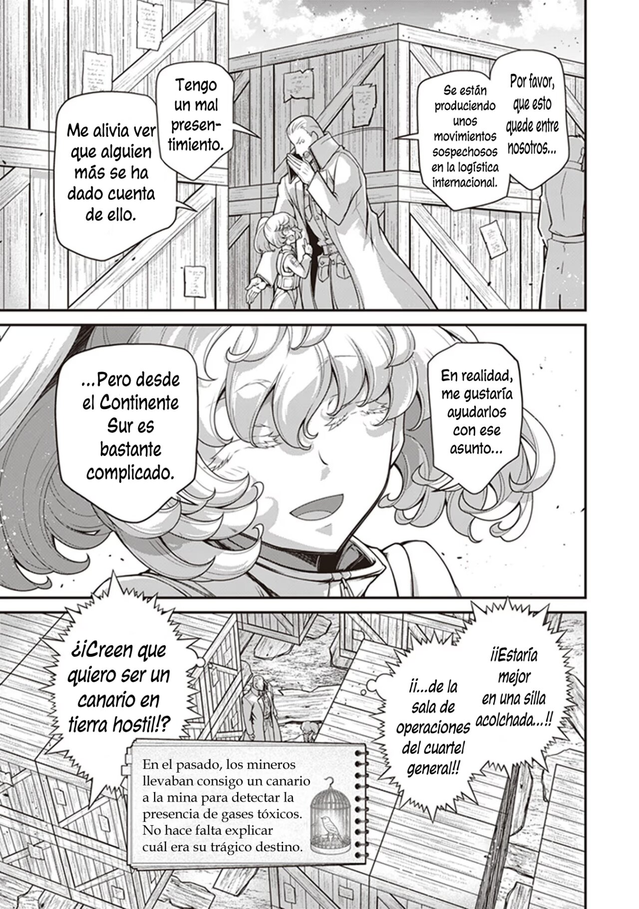 Youjo Senki Capitulo 66: La Campaña del Sur VI página 31