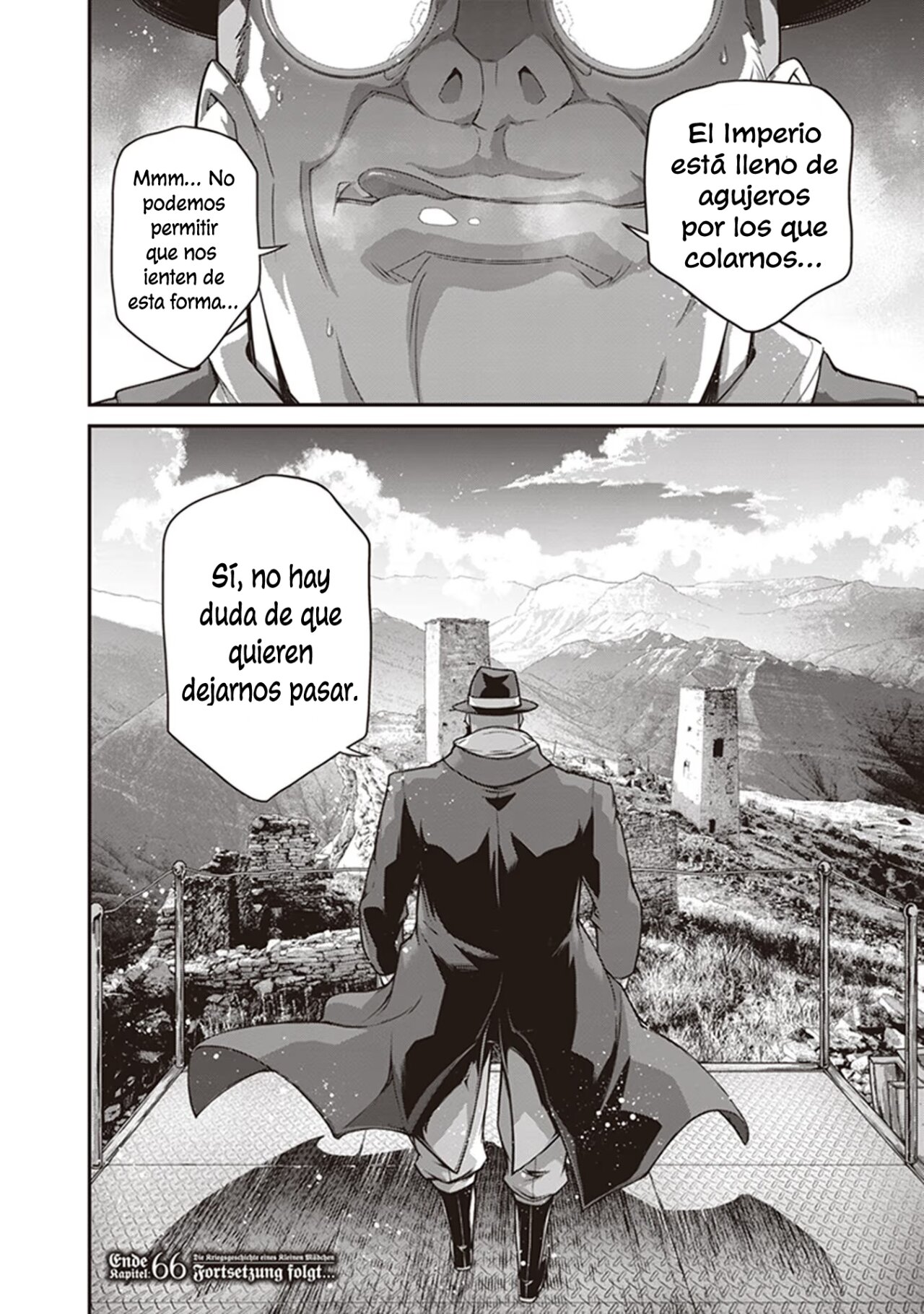Youjo Senki Capitulo 66: La Campaña del Sur VI página 36