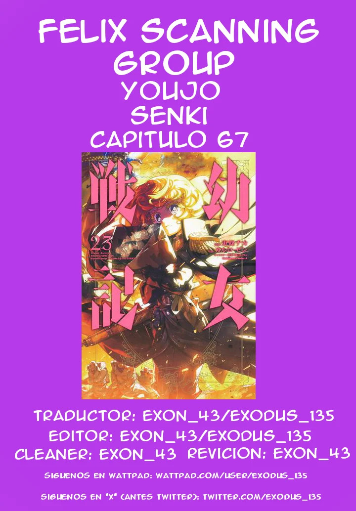 Youjo Senki Capitulo 67: La Campaña del Sur VII página 31