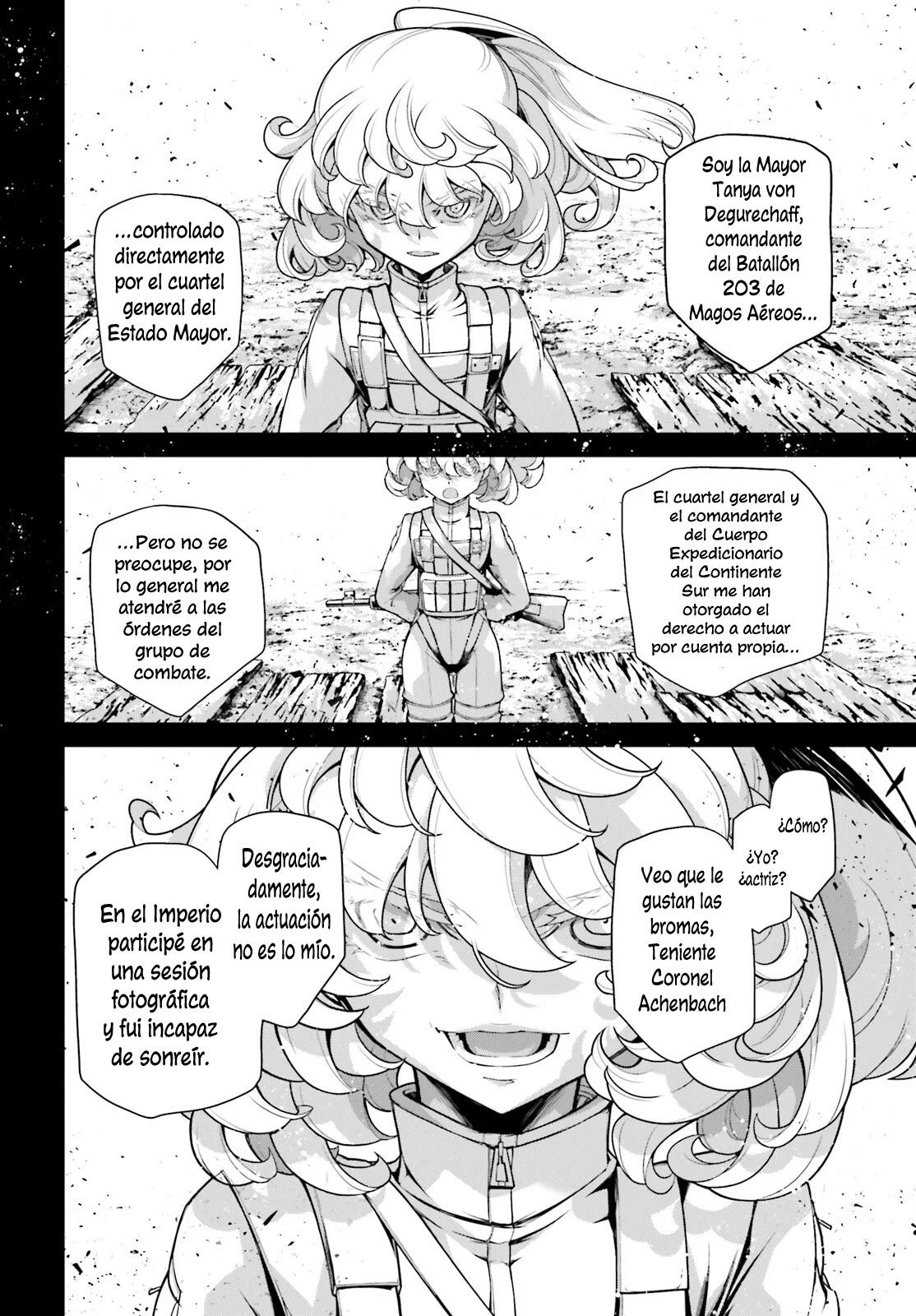 Youjo Senki Capitulo 68: La Campaña del Sur VIII página 12