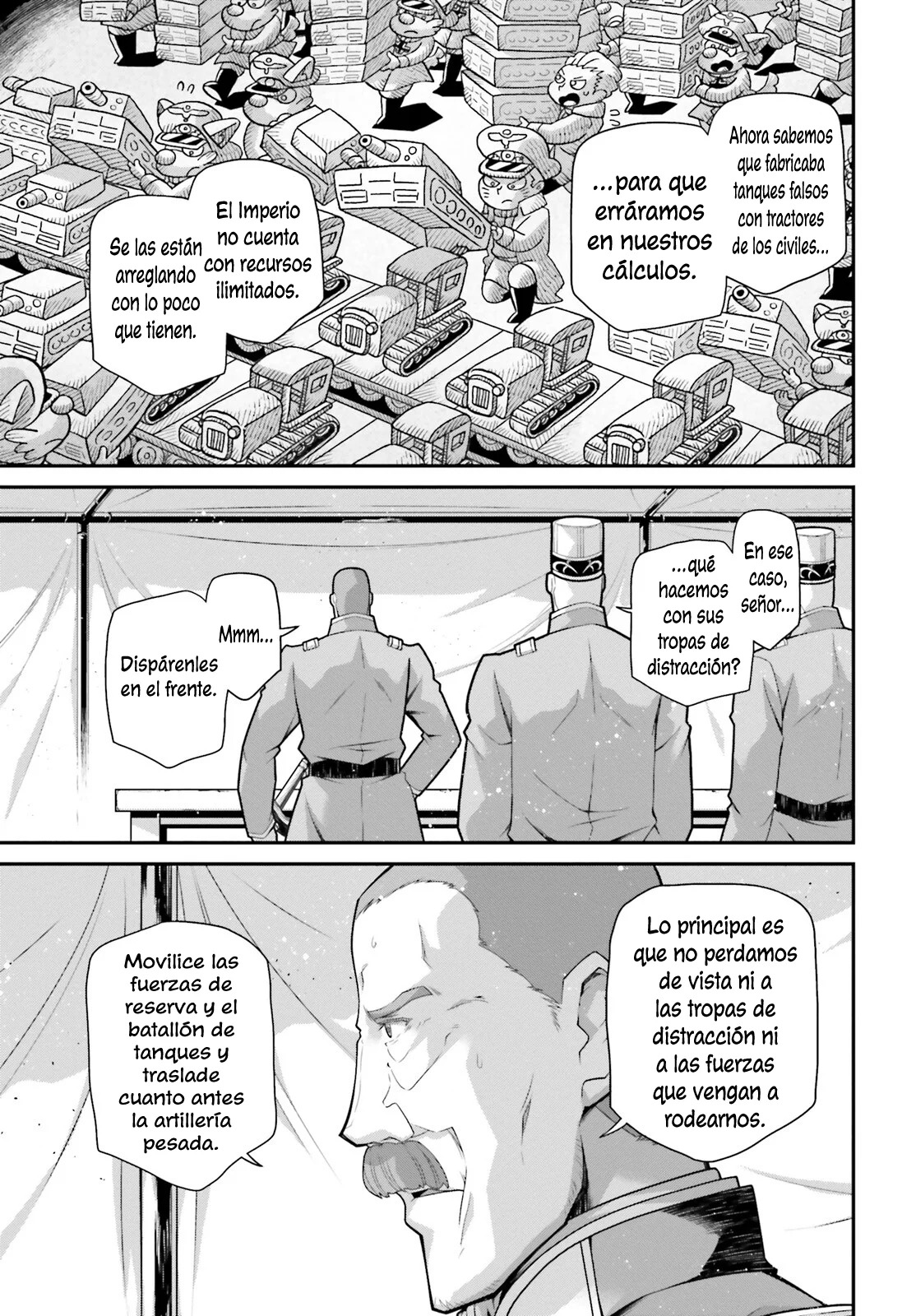 Youjo Senki Capitulo 68: La Campaña del Sur VIII página 27
