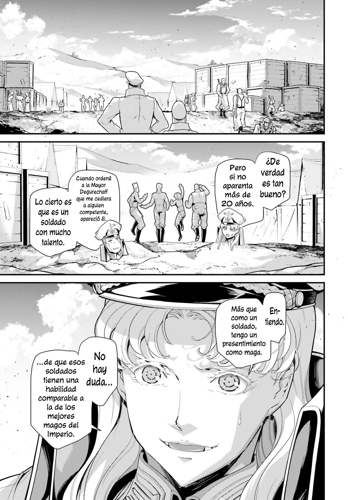 Youjo Senki Capitulo 68: La Campaña del Sur VIII página 3