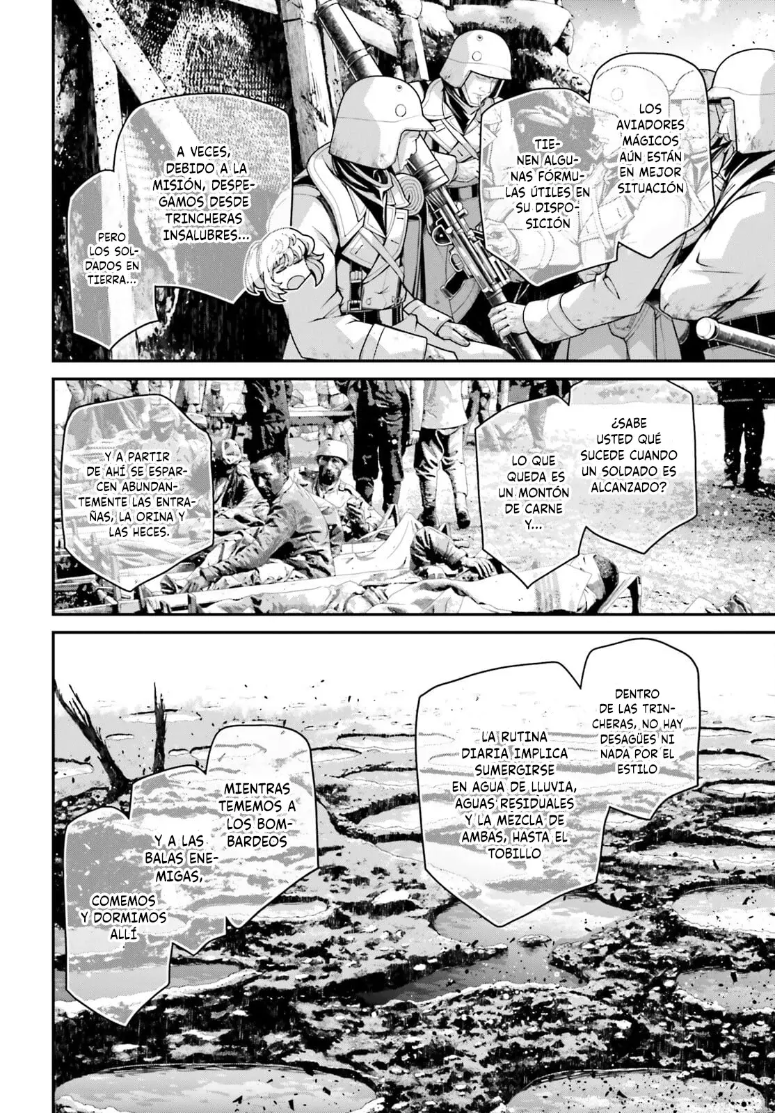 Youjo Senki Capitulo 69.5: Memorándum del frente del Rin III página 19
