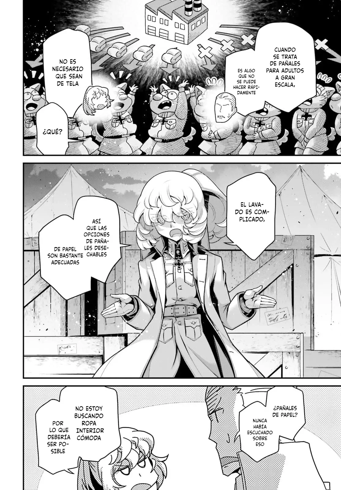 Youjo Senki Capitulo 69.5: Memorándum del frente del Rin III página 21