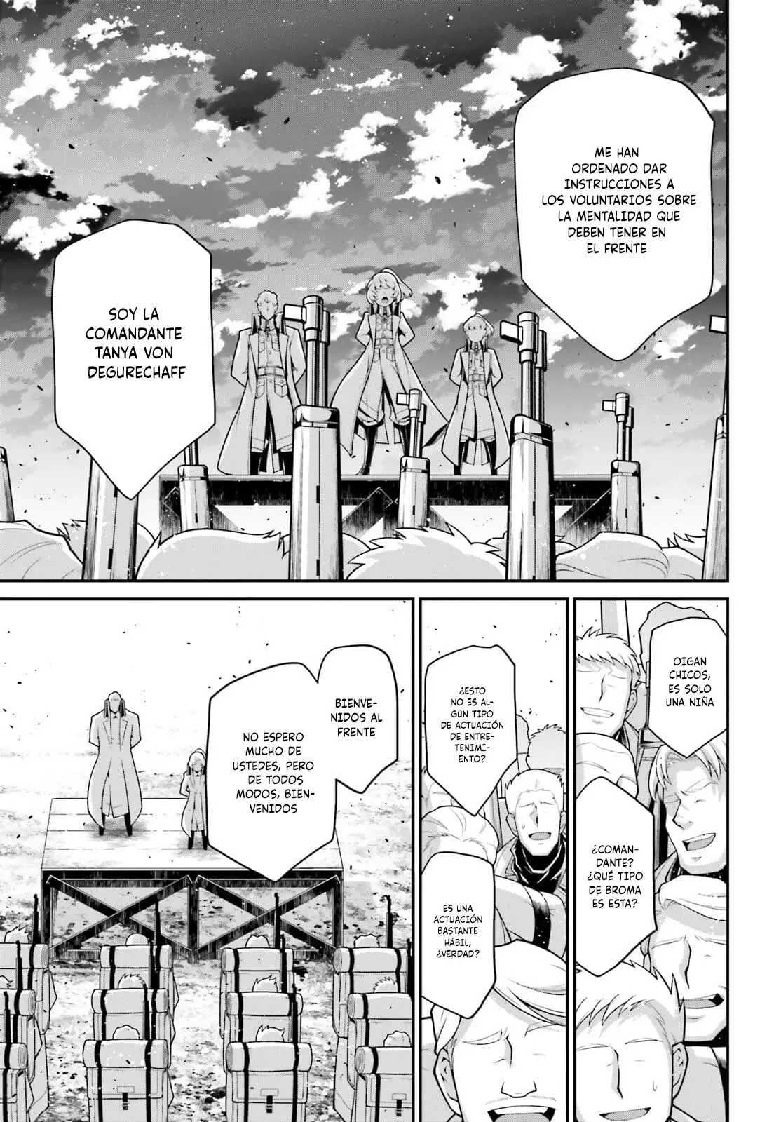 Youjo Senki Capitulo 69.5: Memorándum del frente del Rin III página 26