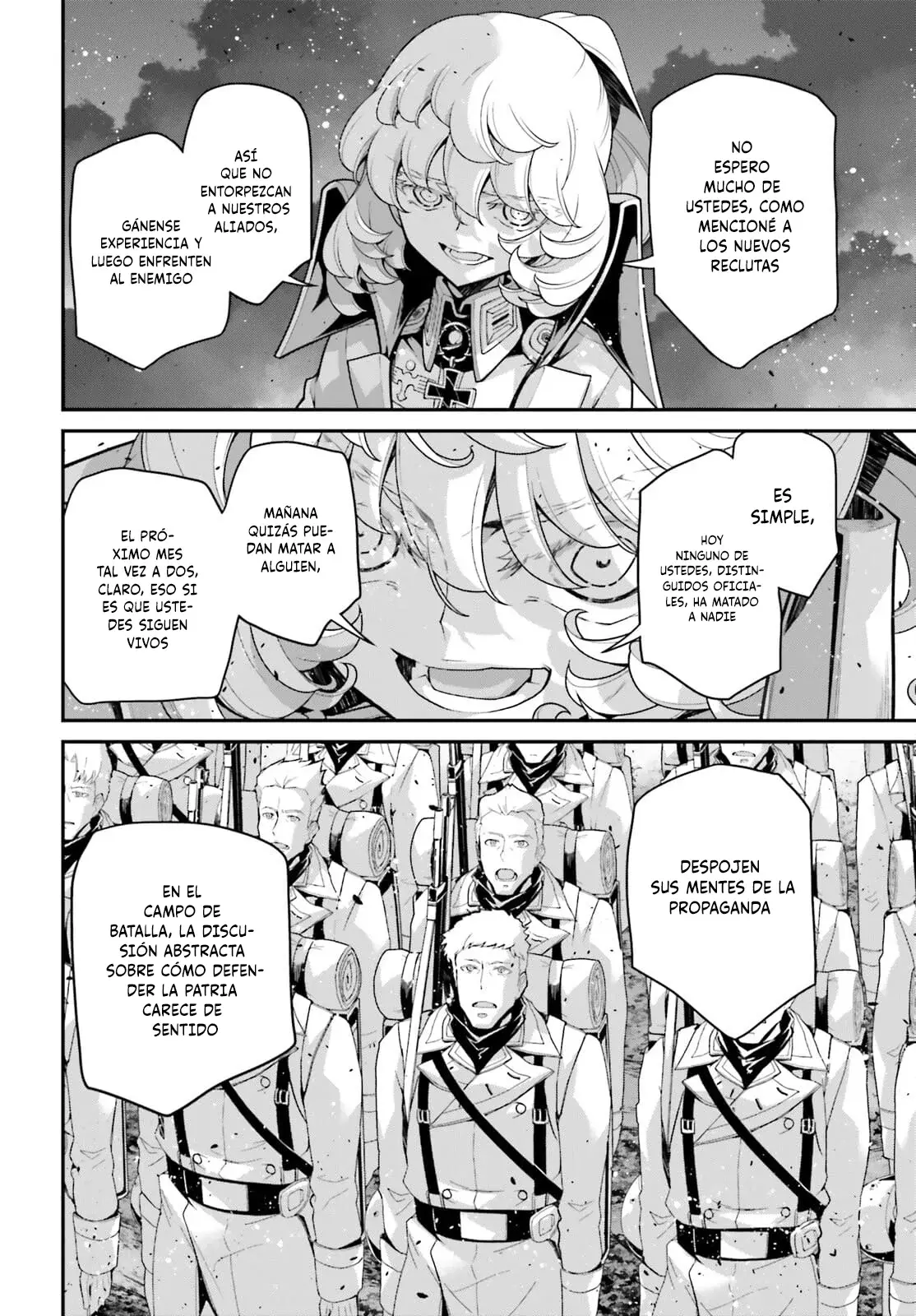 Youjo Senki Capitulo 69.5: Memorándum del frente del Rin III página 27