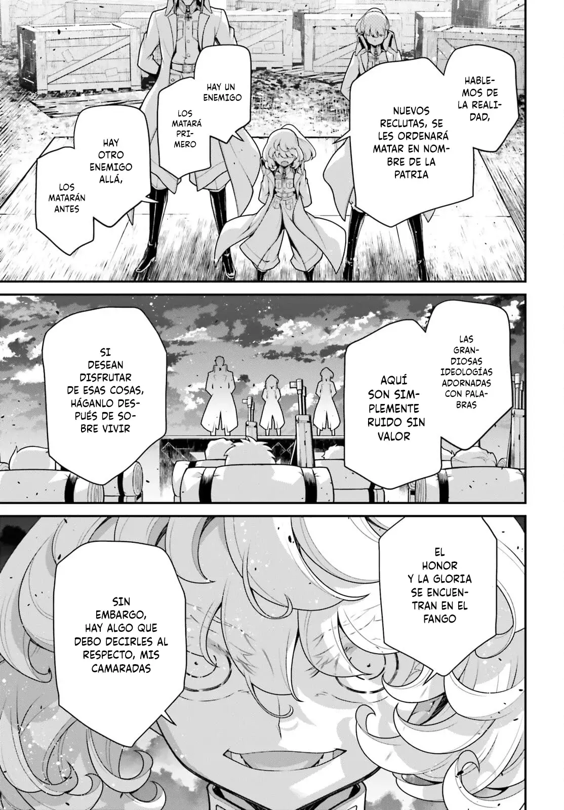 Youjo Senki Capitulo 69.5: Memorándum del frente del Rin III página 28