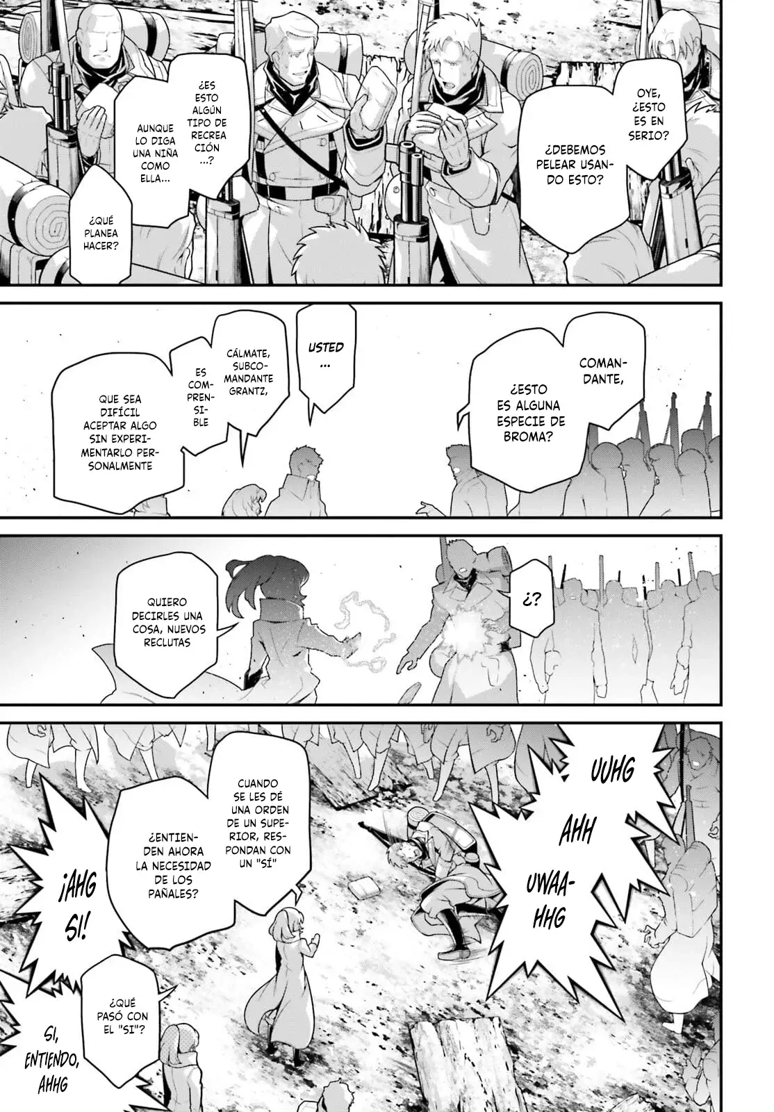 Youjo Senki Capitulo 69.5: Memorándum del frente del Rin III página 32