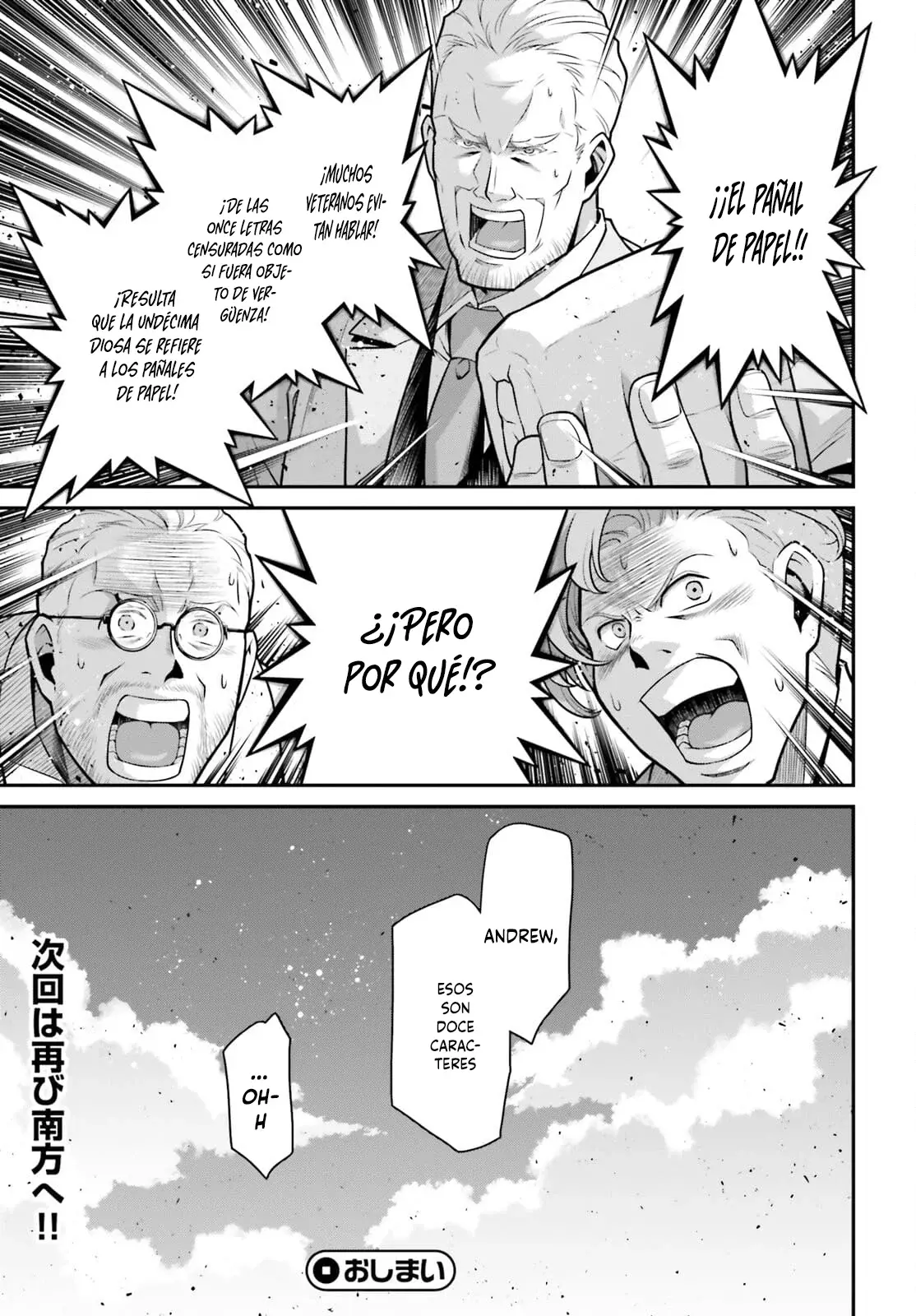 Youjo Senki Capitulo 69.5: Memorándum del frente del Rin III página 36
