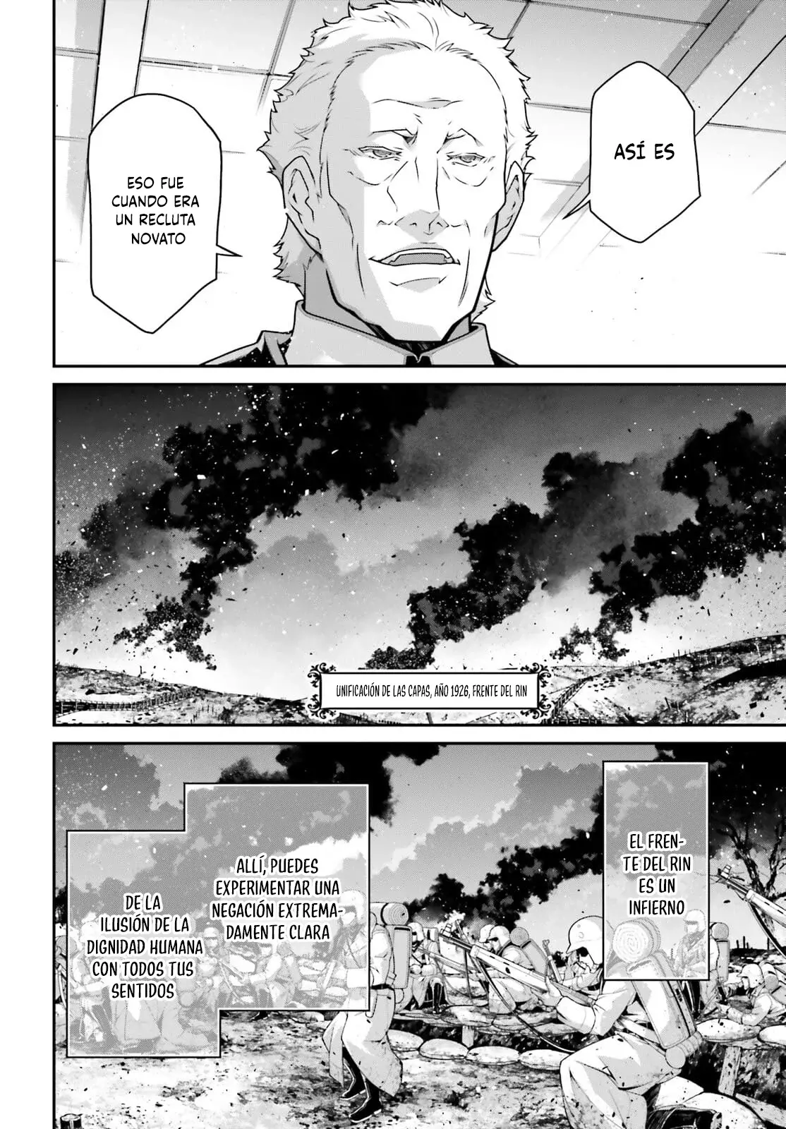 Youjo Senki Capitulo 69.5: Memorándum del frente del Rin III página 9