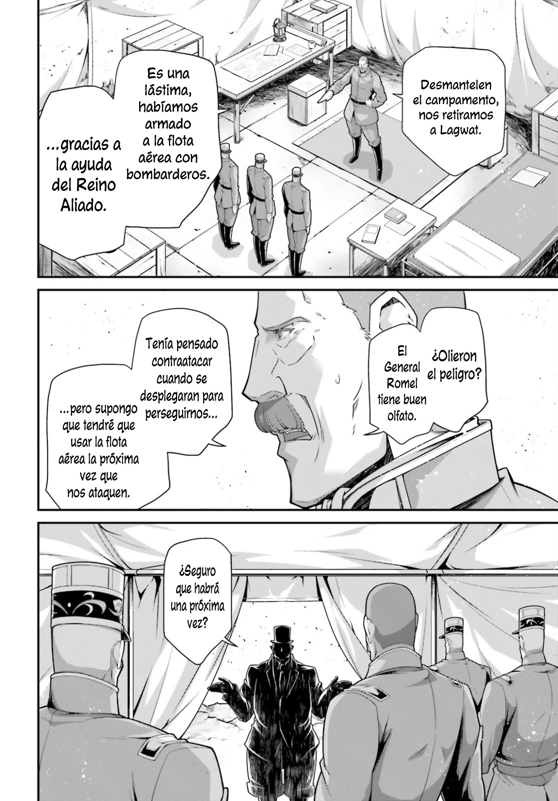 Youjo Senki Capitulo 69: La Campaña del Sur IX página 38