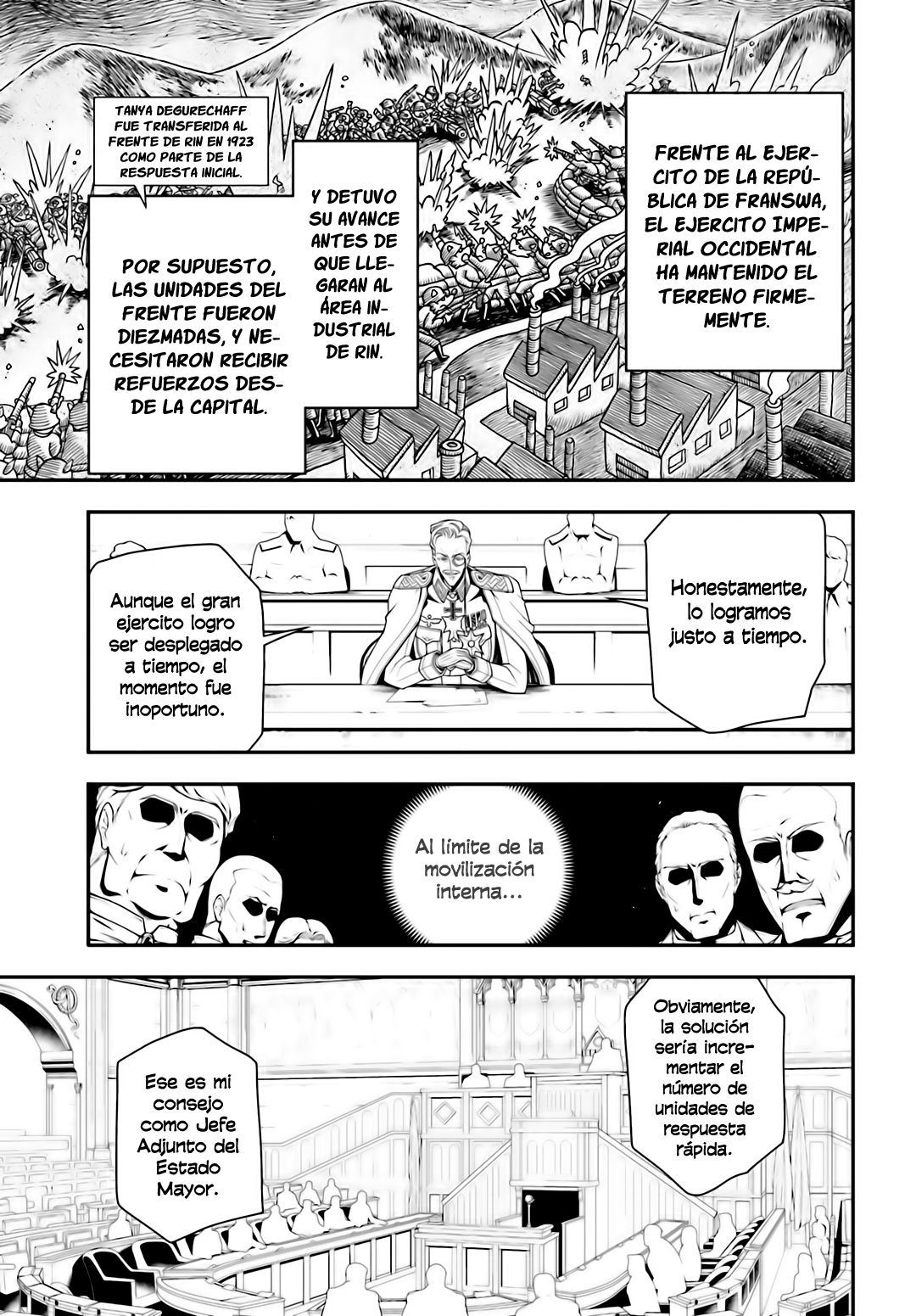 Youjo Senki Capitulo 7: Escuela Superior de Guerra II página 17