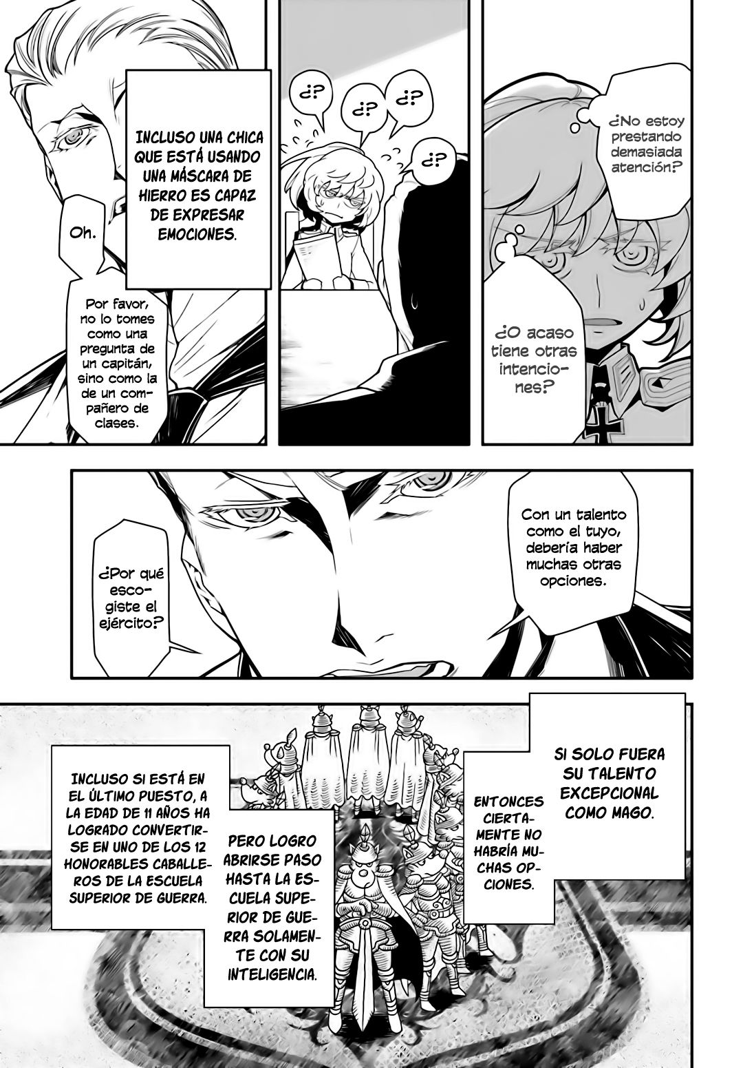 Youjo Senki Capitulo 7: Escuela Superior de Guerra II página 33
