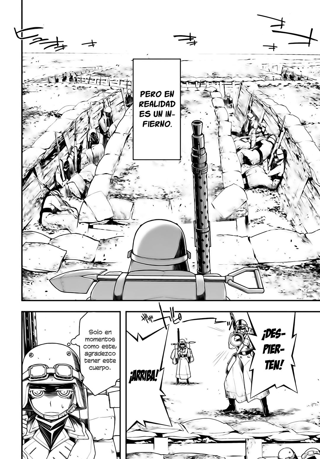 Youjo Senki Capitulo 7: Escuela Superior de Guerra II página 4