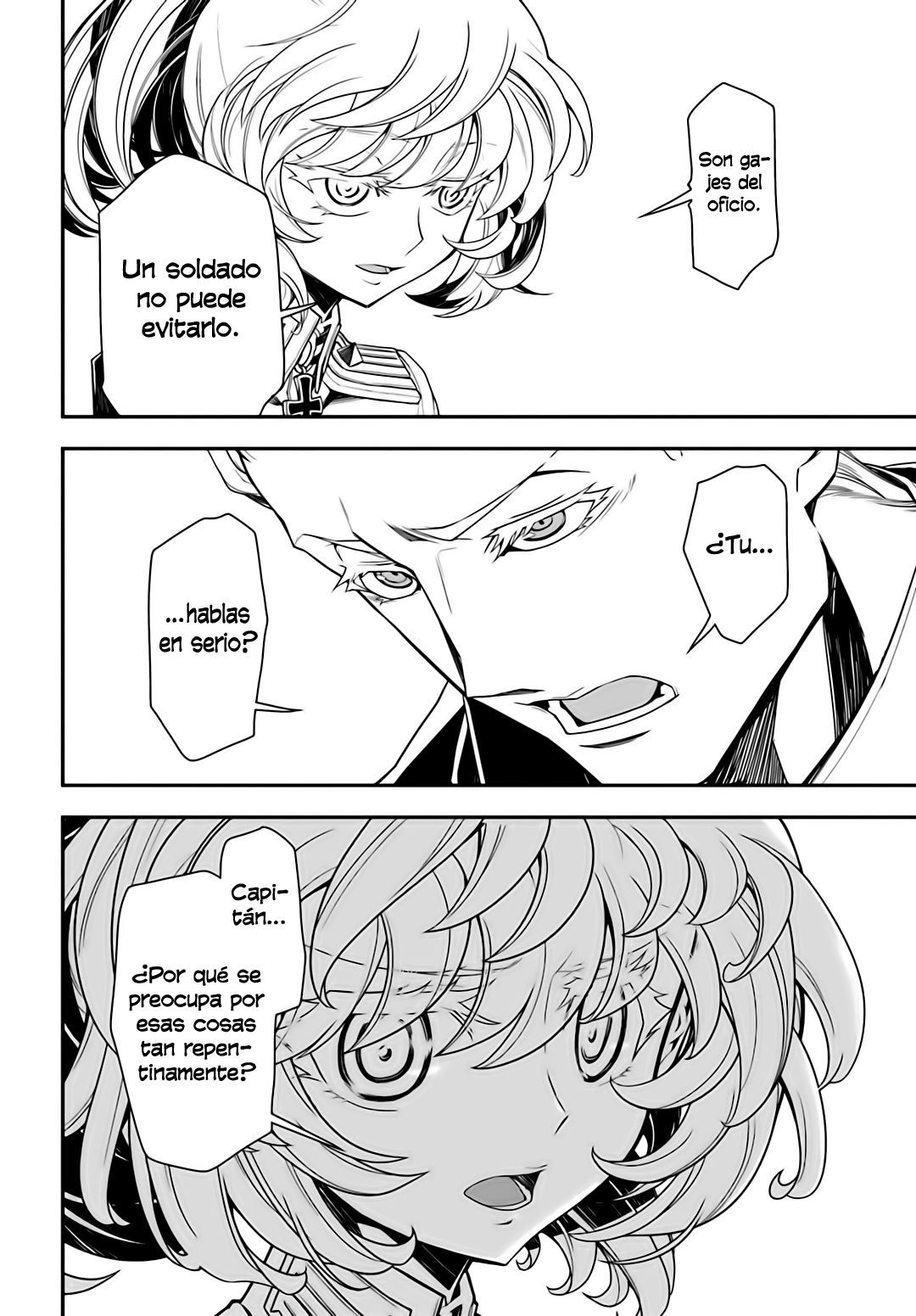 Youjo Senki Capitulo 7: Escuela Superior de Guerra II página 40