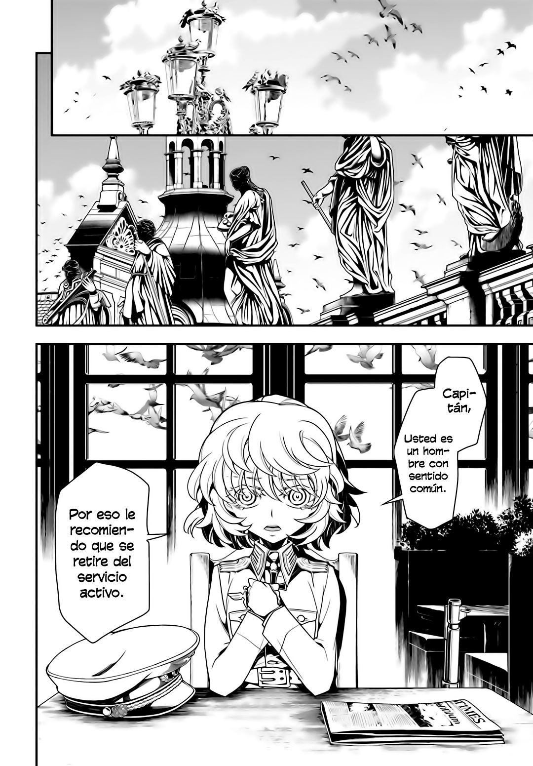 Youjo Senki Capitulo 7: Escuela Superior de Guerra II página 42