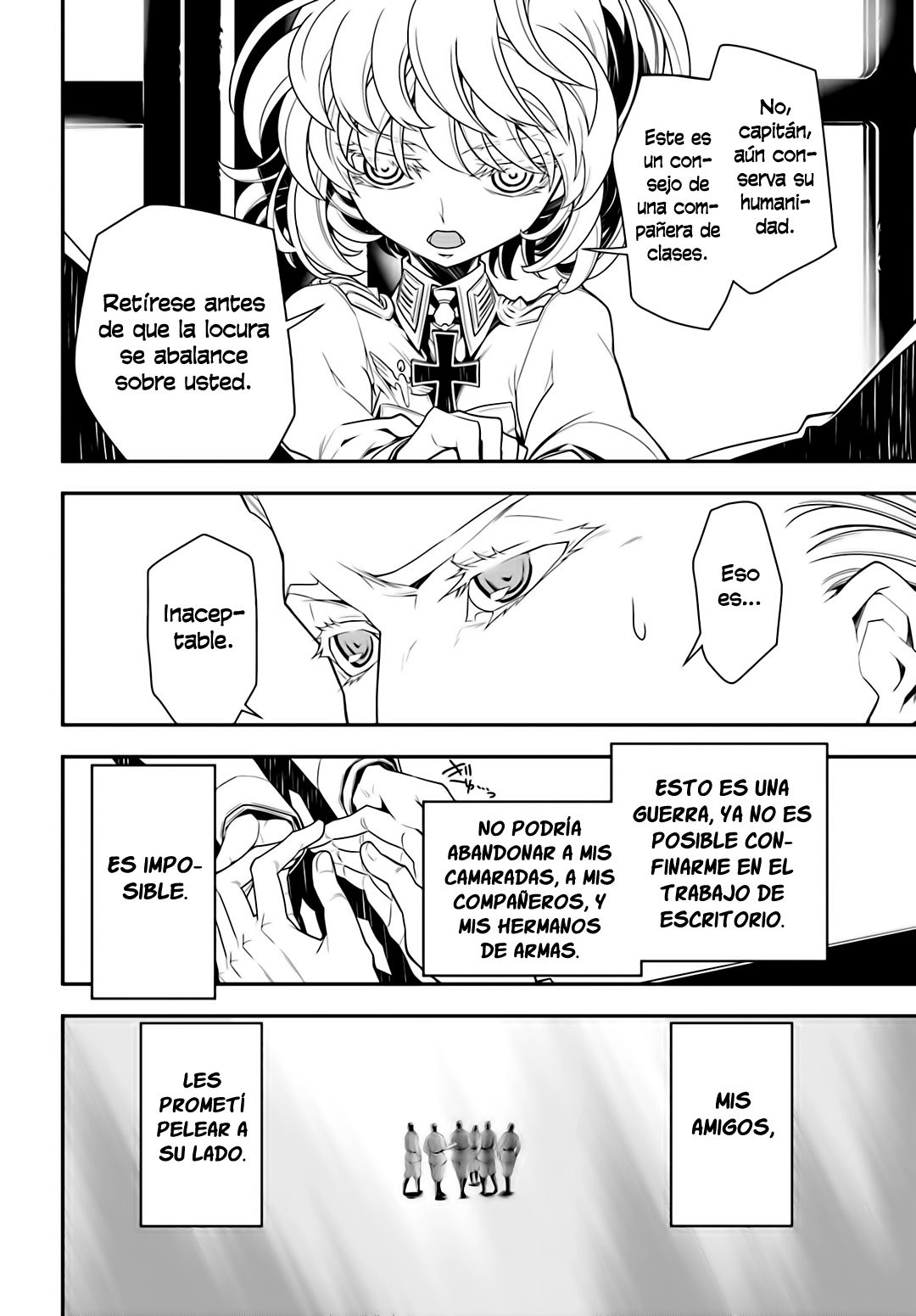 Youjo Senki Capitulo 7: Escuela Superior de Guerra II página 44