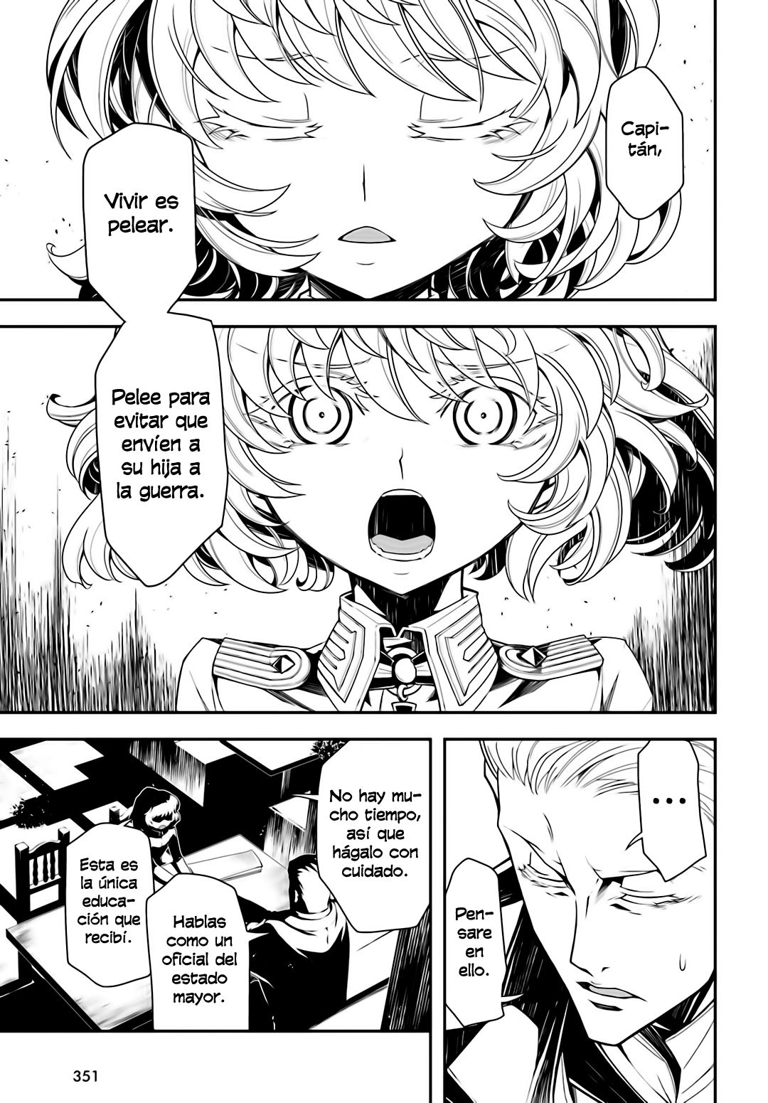 Youjo Senki Capitulo 7: Escuela Superior de Guerra II página 45