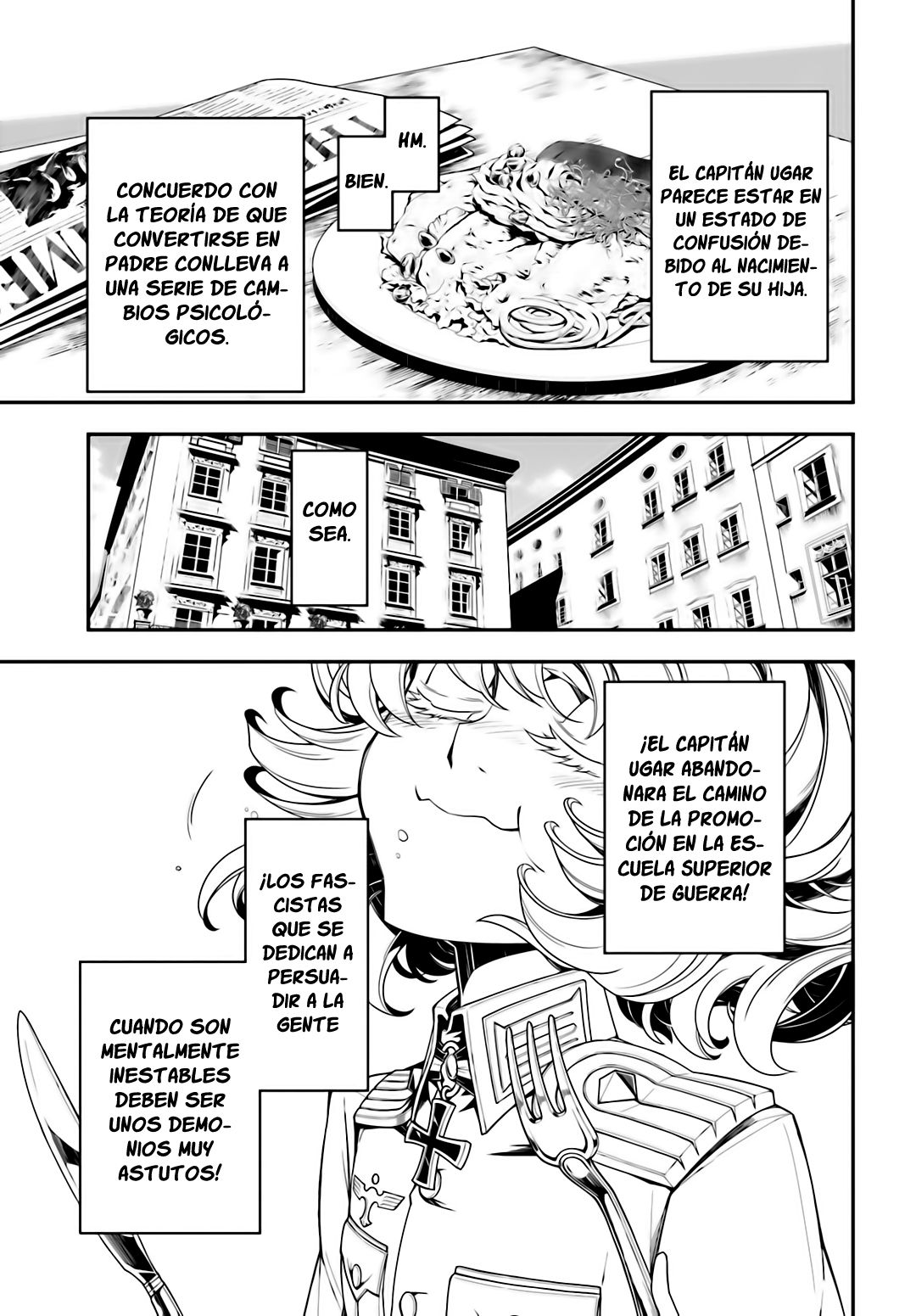 Youjo Senki Capitulo 7: Escuela Superior de Guerra II página 47