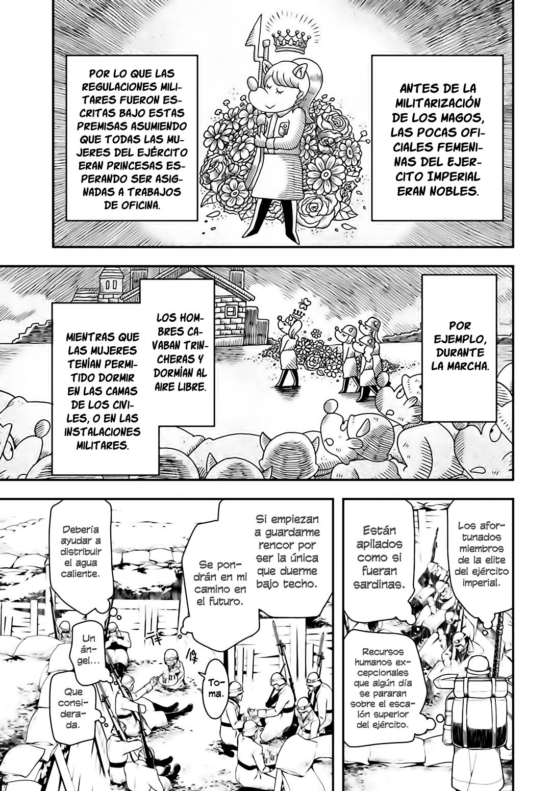 Youjo Senki Capitulo 7: Escuela Superior de Guerra II página 5