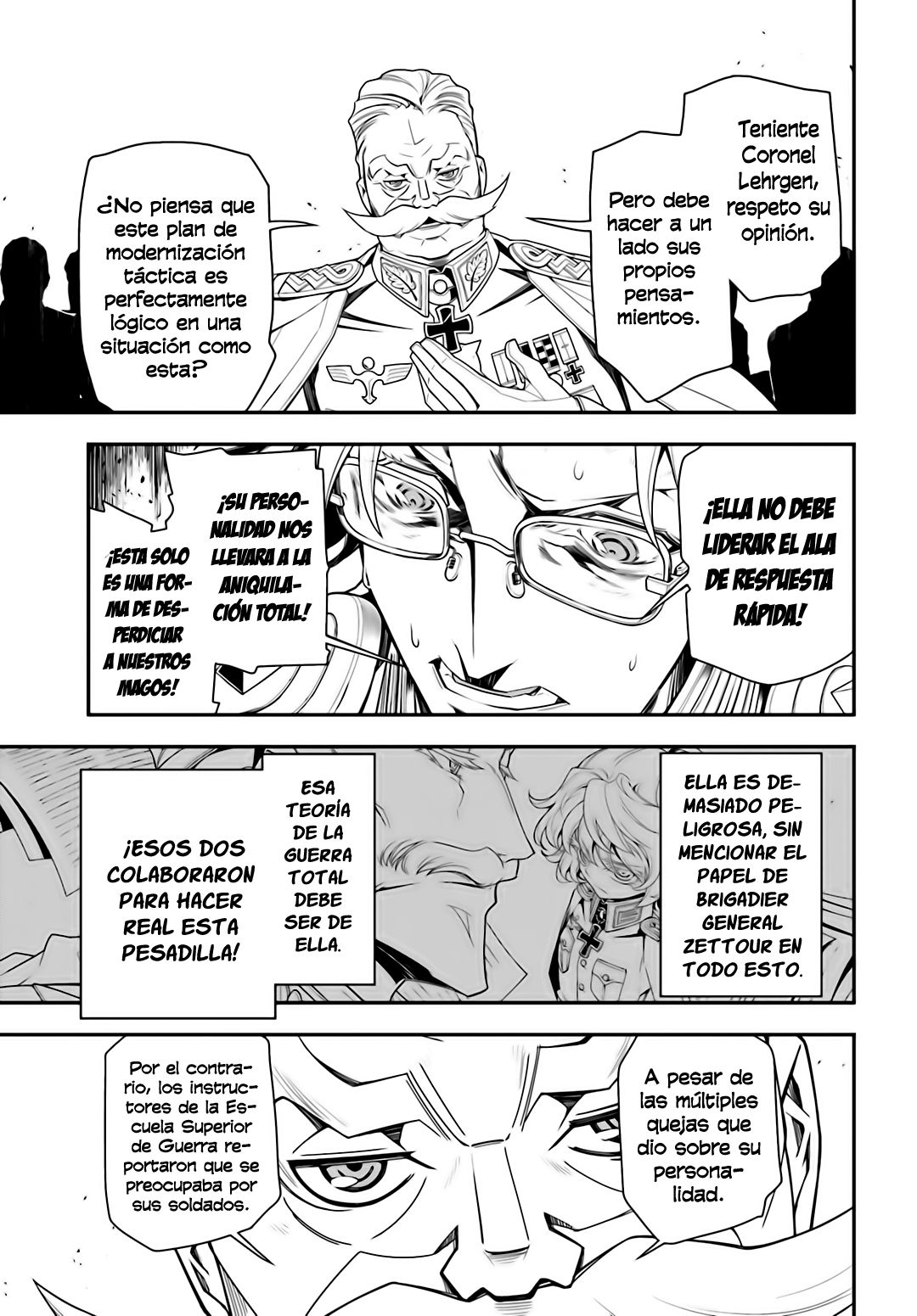 Youjo Senki Capitulo 7: Escuela Superior de Guerra II página 51