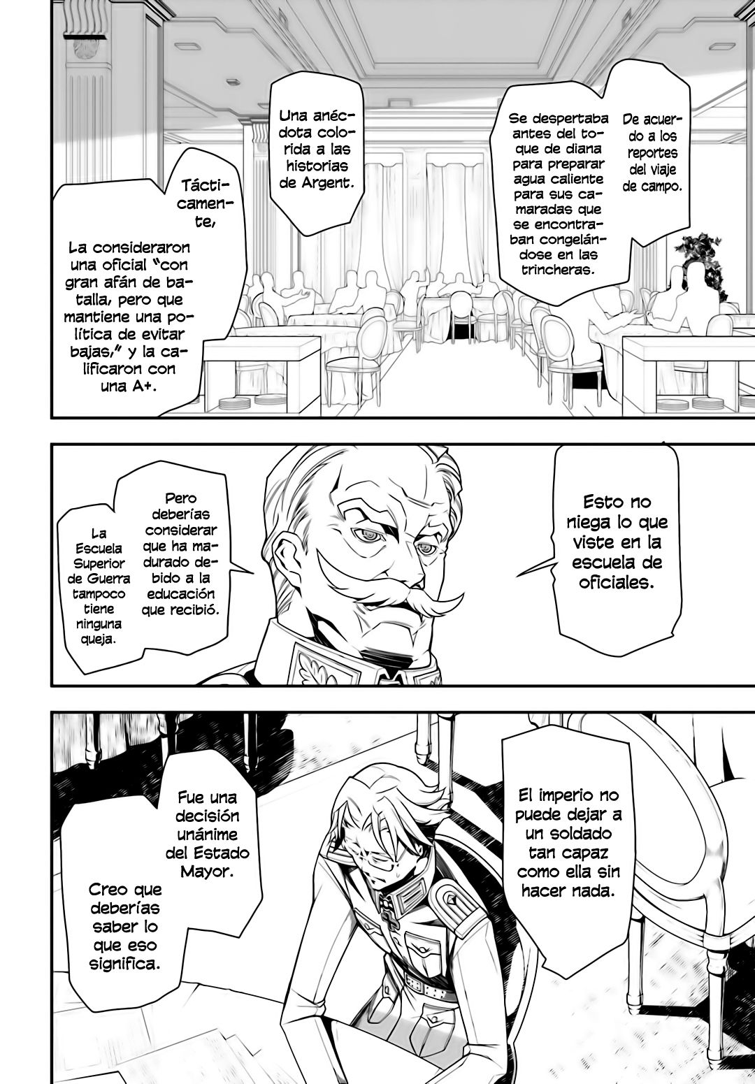 Youjo Senki Capitulo 7: Escuela Superior de Guerra II página 52