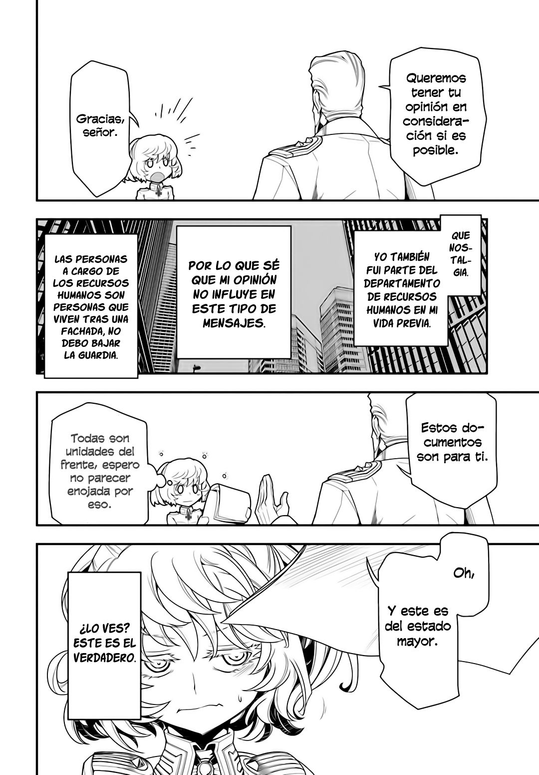 Youjo Senki Capitulo 7: Escuela Superior de Guerra II página 58