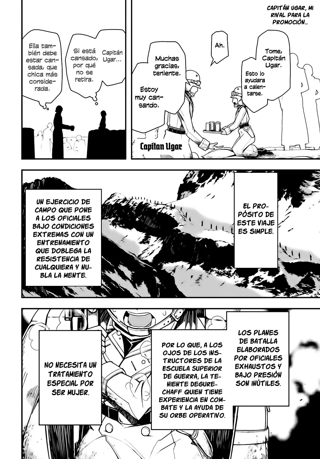 Youjo Senki Capitulo 7: Escuela Superior de Guerra II página 6