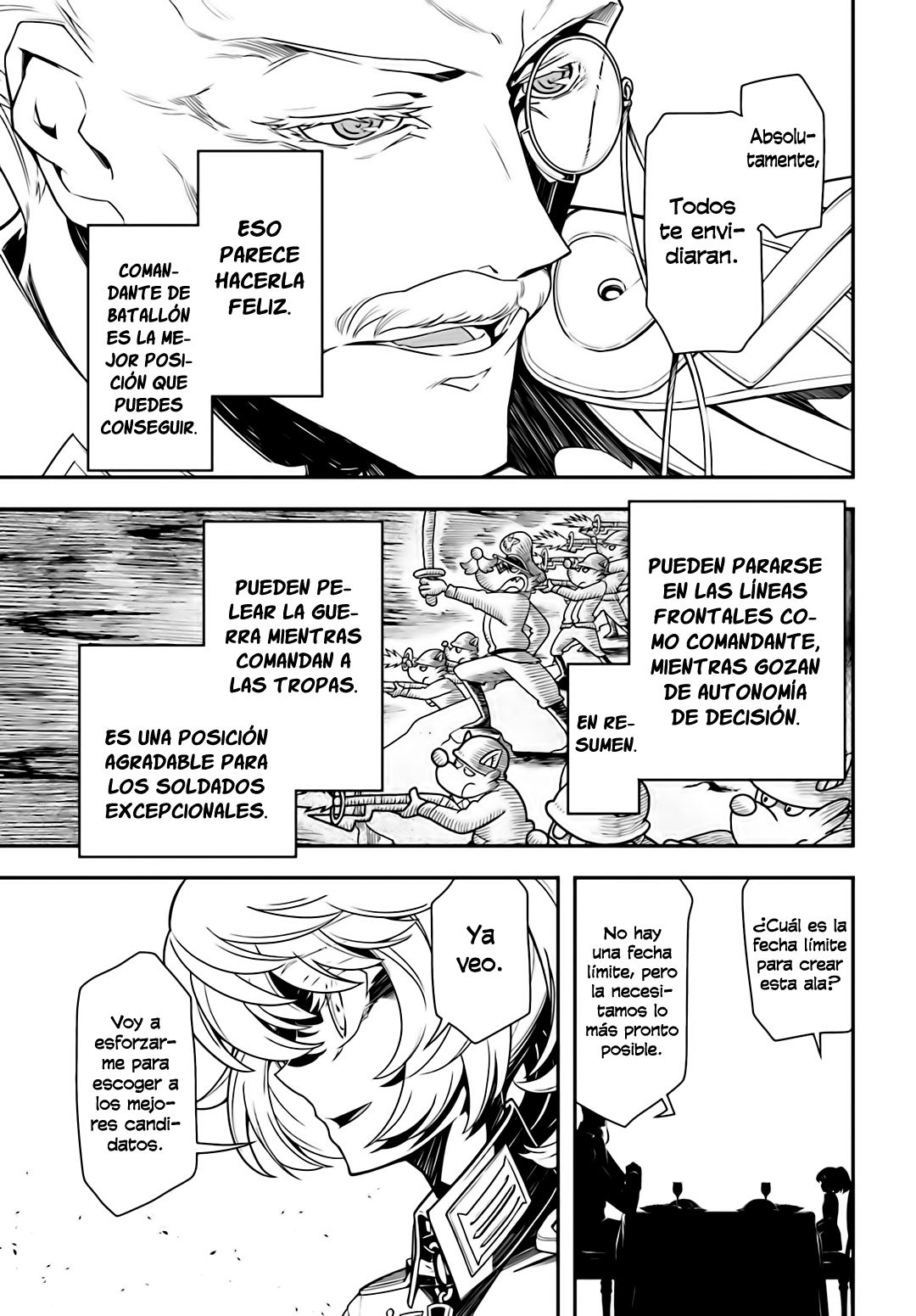 Youjo Senki Capitulo 7: Escuela Superior de Guerra II página 67