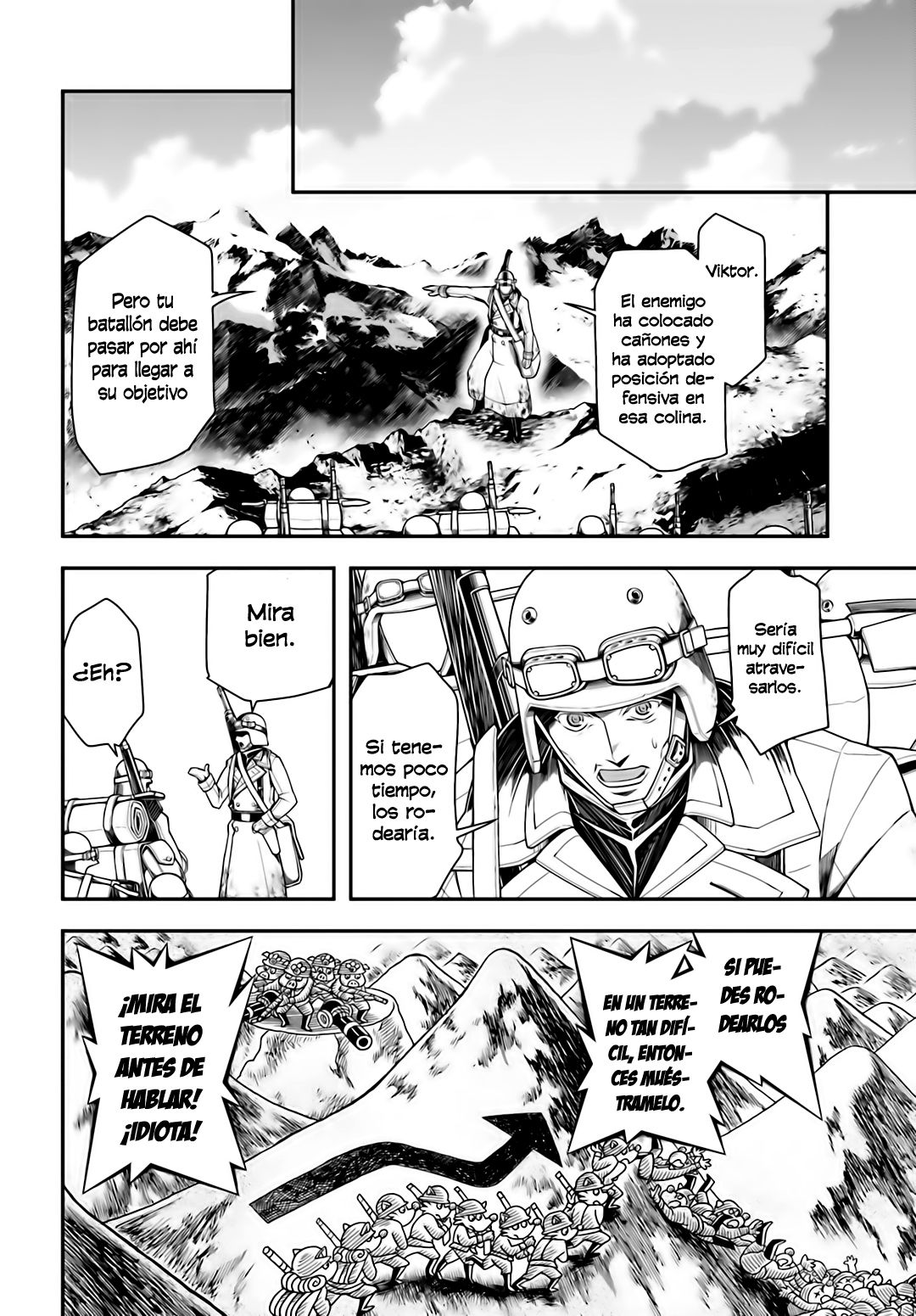 Youjo Senki Capitulo 7: Escuela Superior de Guerra II página 8