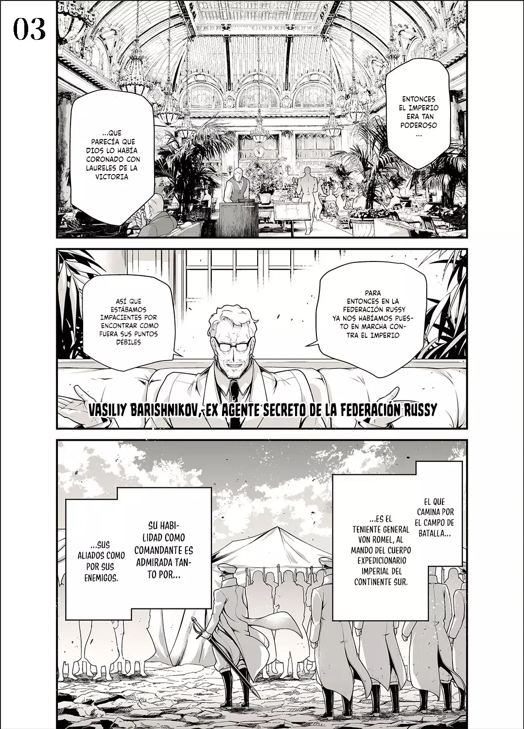 Youjo Senki Capitulo 70.5: Documental sobre la Gran Guerra página 4