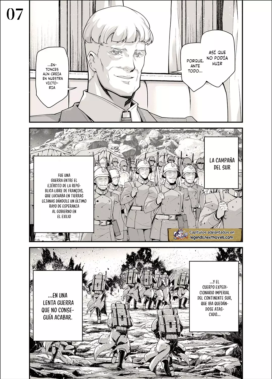 Youjo Senki Capitulo 70.5: Documental sobre la Gran Guerra página 8