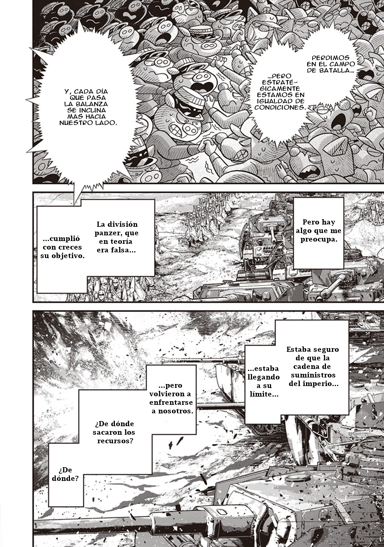 Youjo Senki Capitulo 70: La Campaña del Sur X página 13