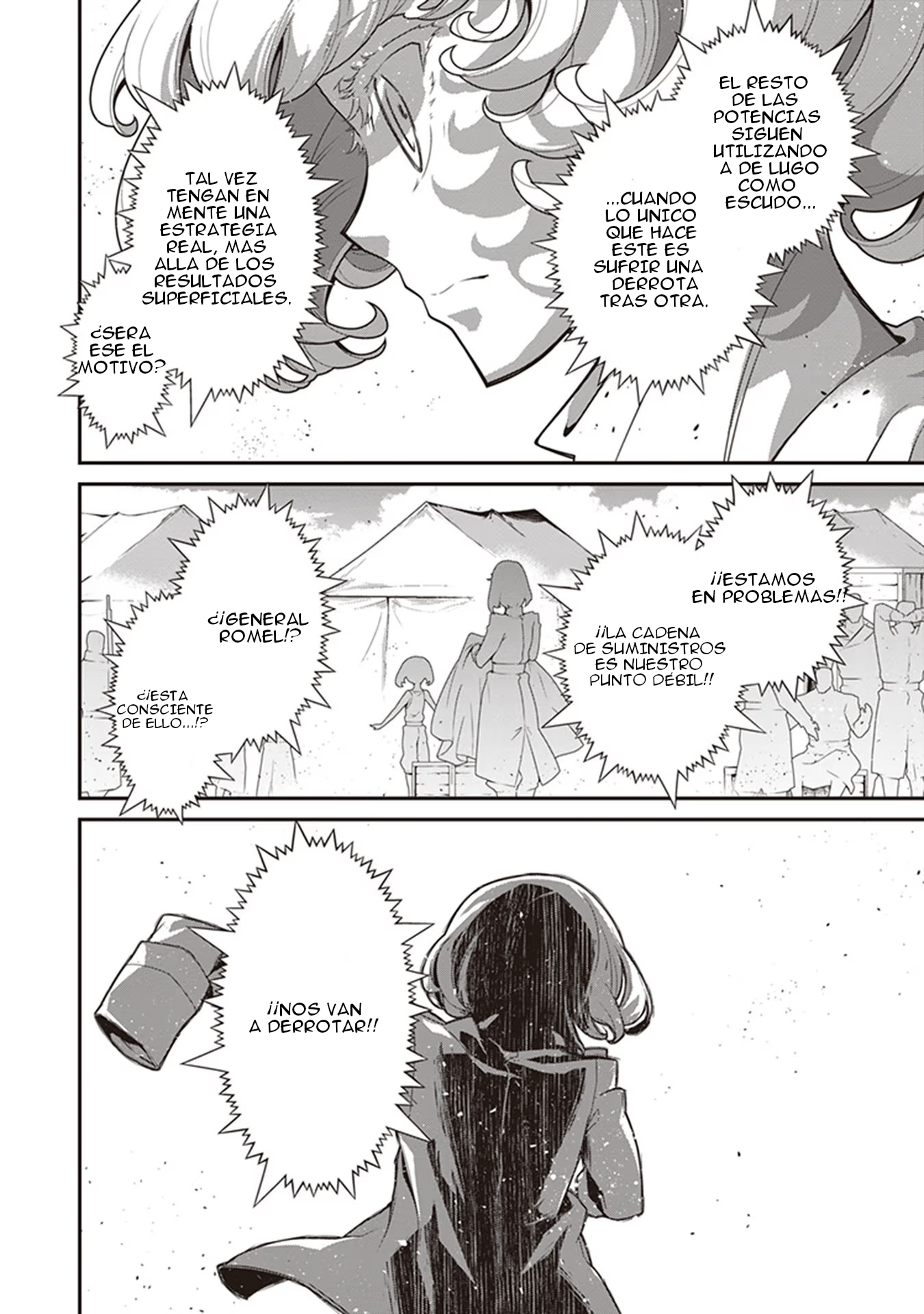 Youjo Senki Capitulo 70: La Campaña del Sur X página 33