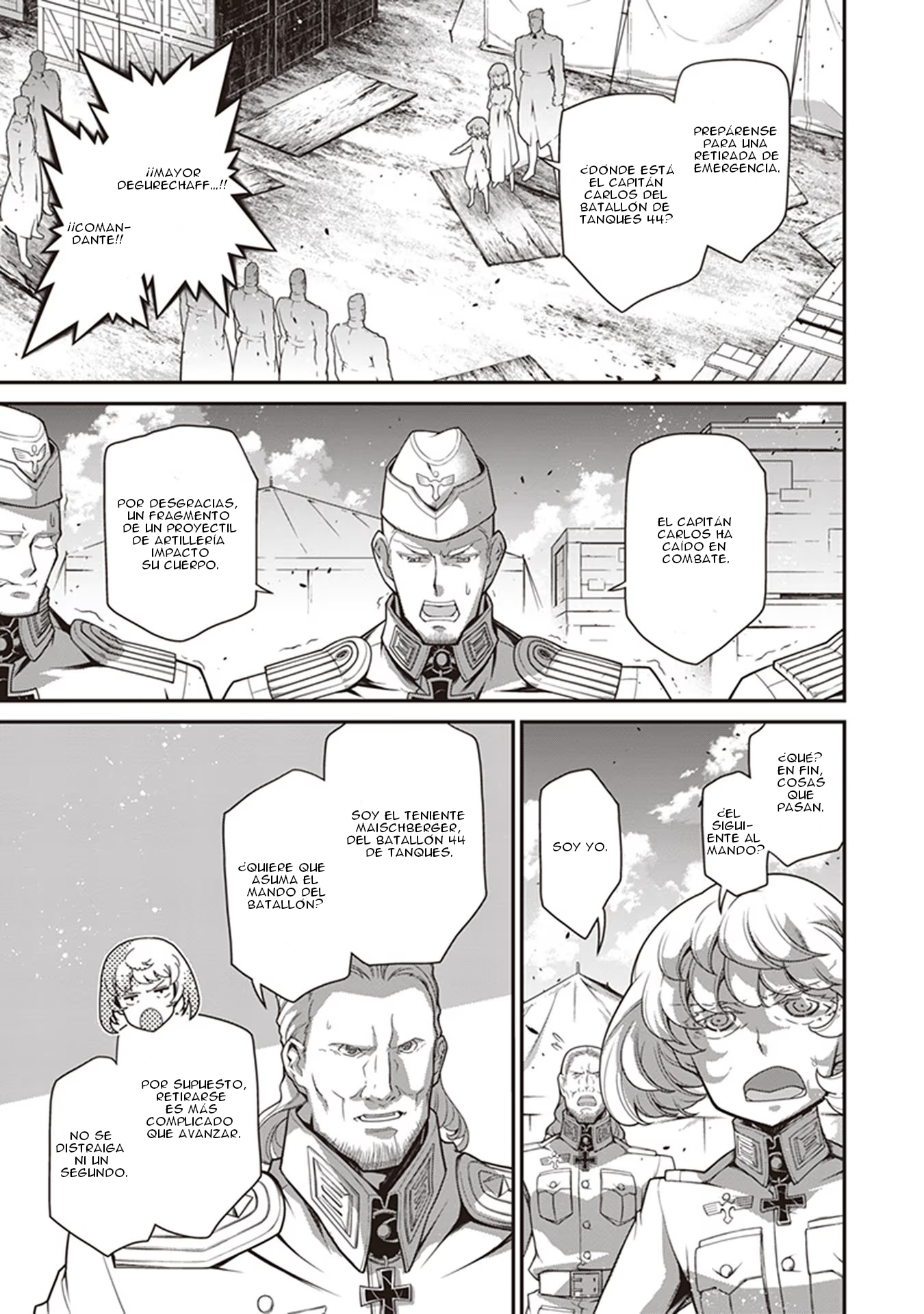 Youjo Senki Capitulo 70: La Campaña del Sur X página 34