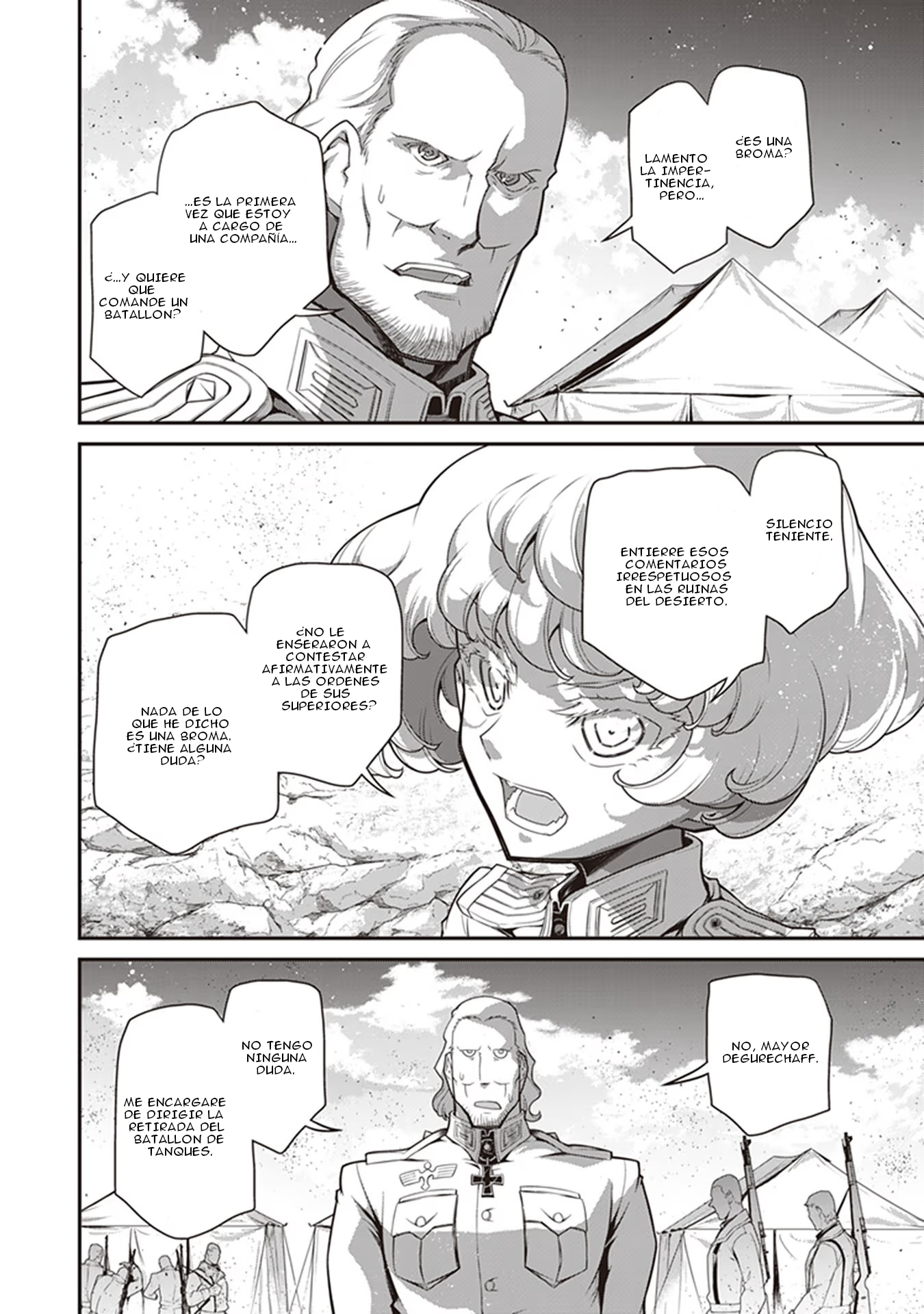 Youjo Senki Capitulo 70: La Campaña del Sur X página 35