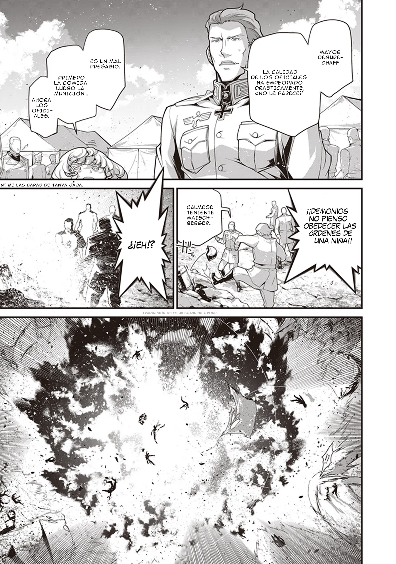 Youjo Senki Capitulo 70: La Campaña del Sur X página 36