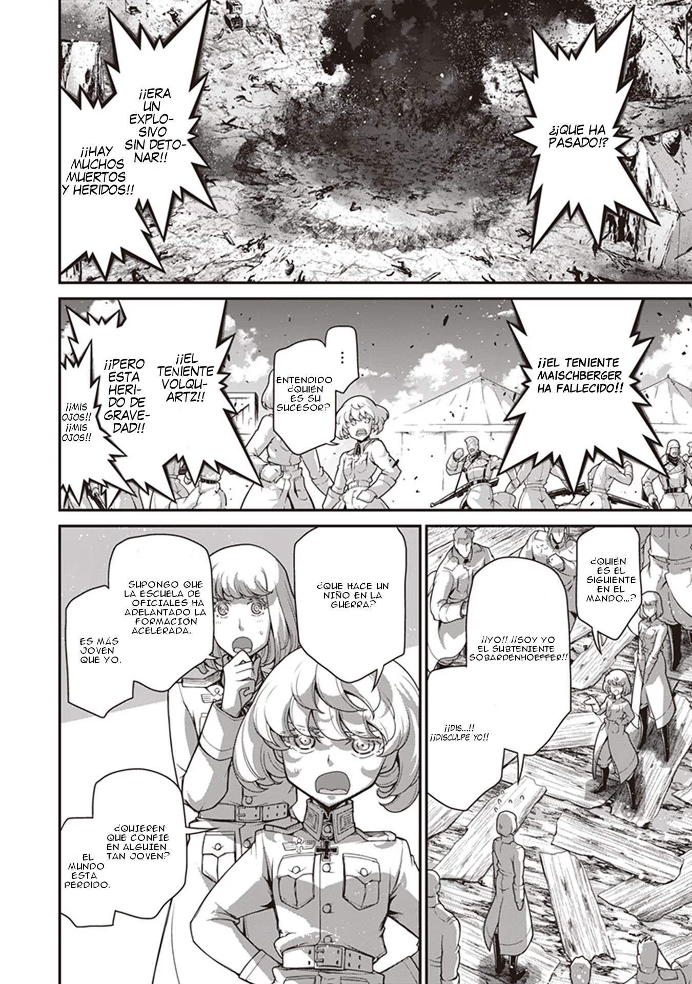 Youjo Senki Capitulo 70: La Campaña del Sur X página 37