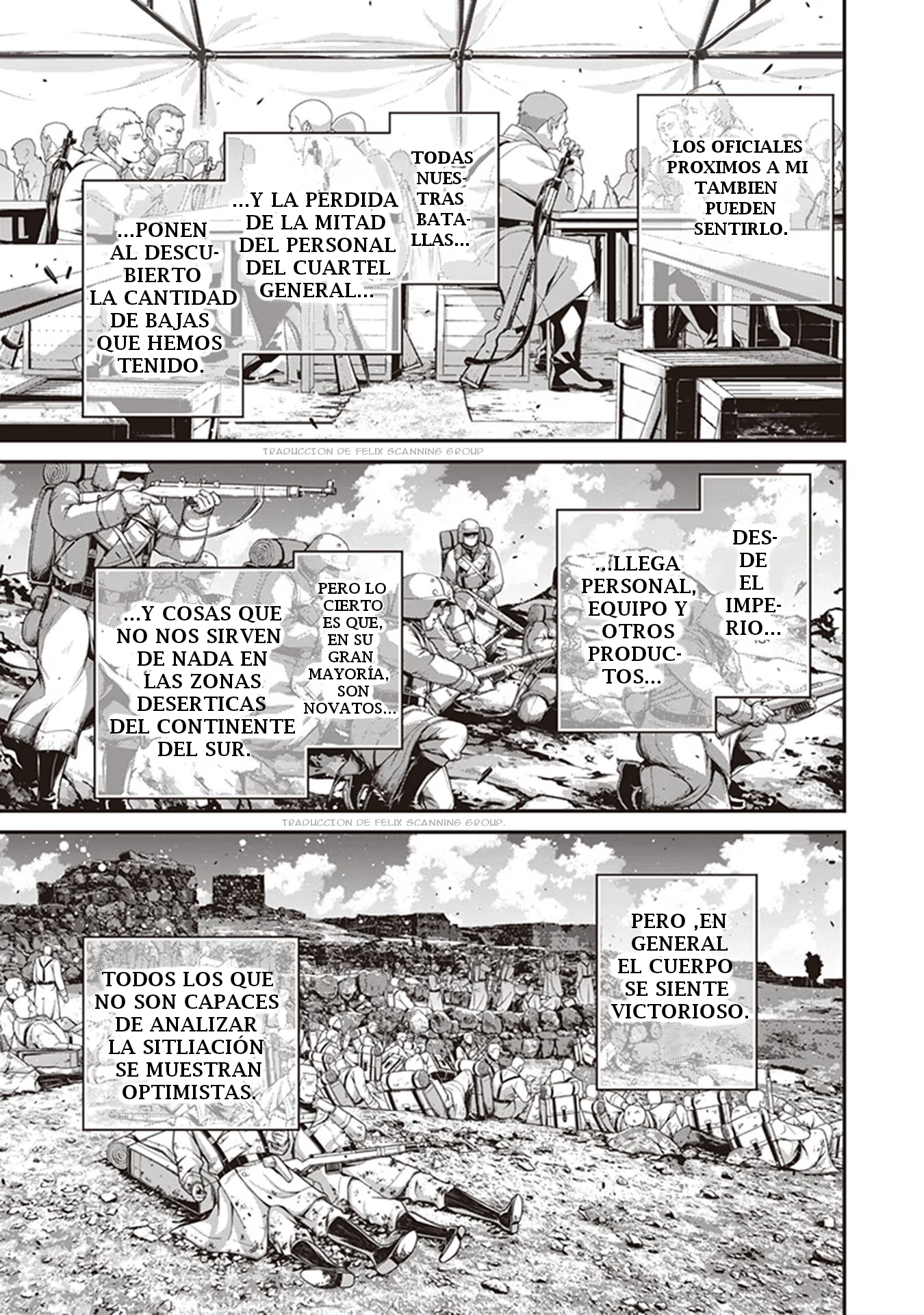 Youjo Senki Capitulo 70: La Campaña del Sur X página 40